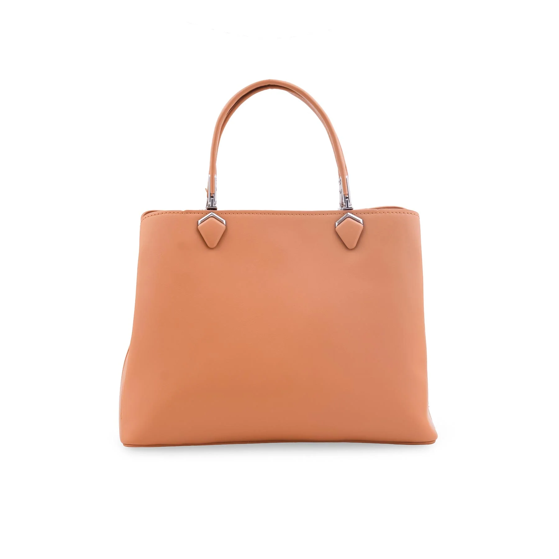 Beige Formal Hand Bag For Ladies P36557 - Image 6