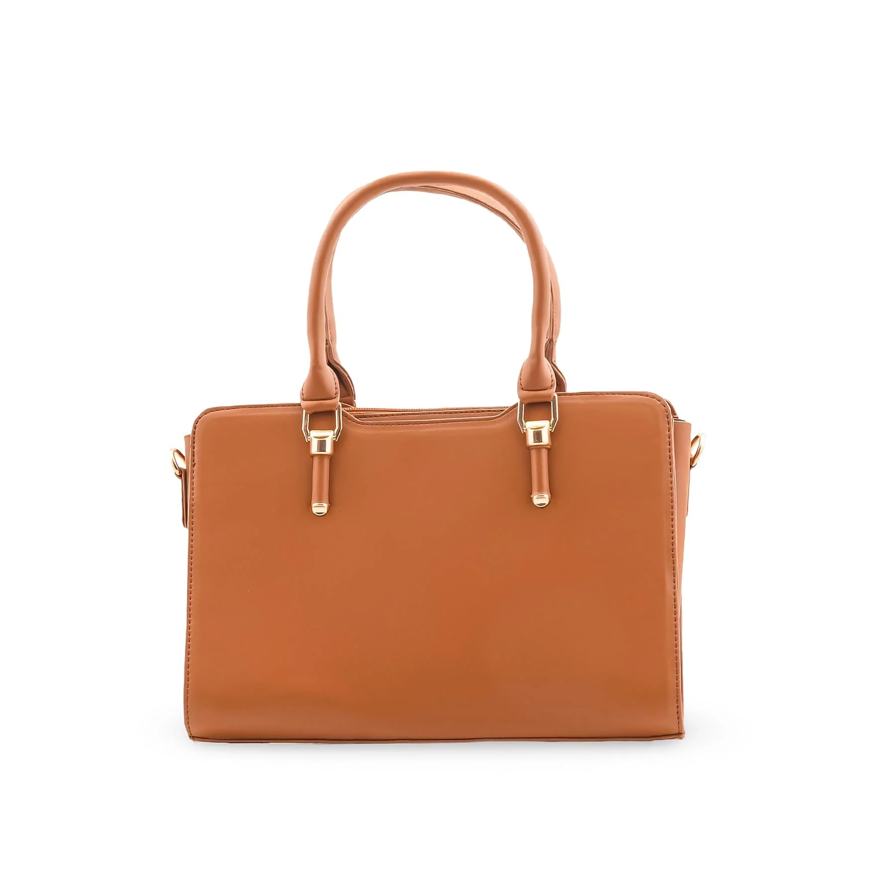Beige Formal Hand Bag For Ladies P55882 - Image 4