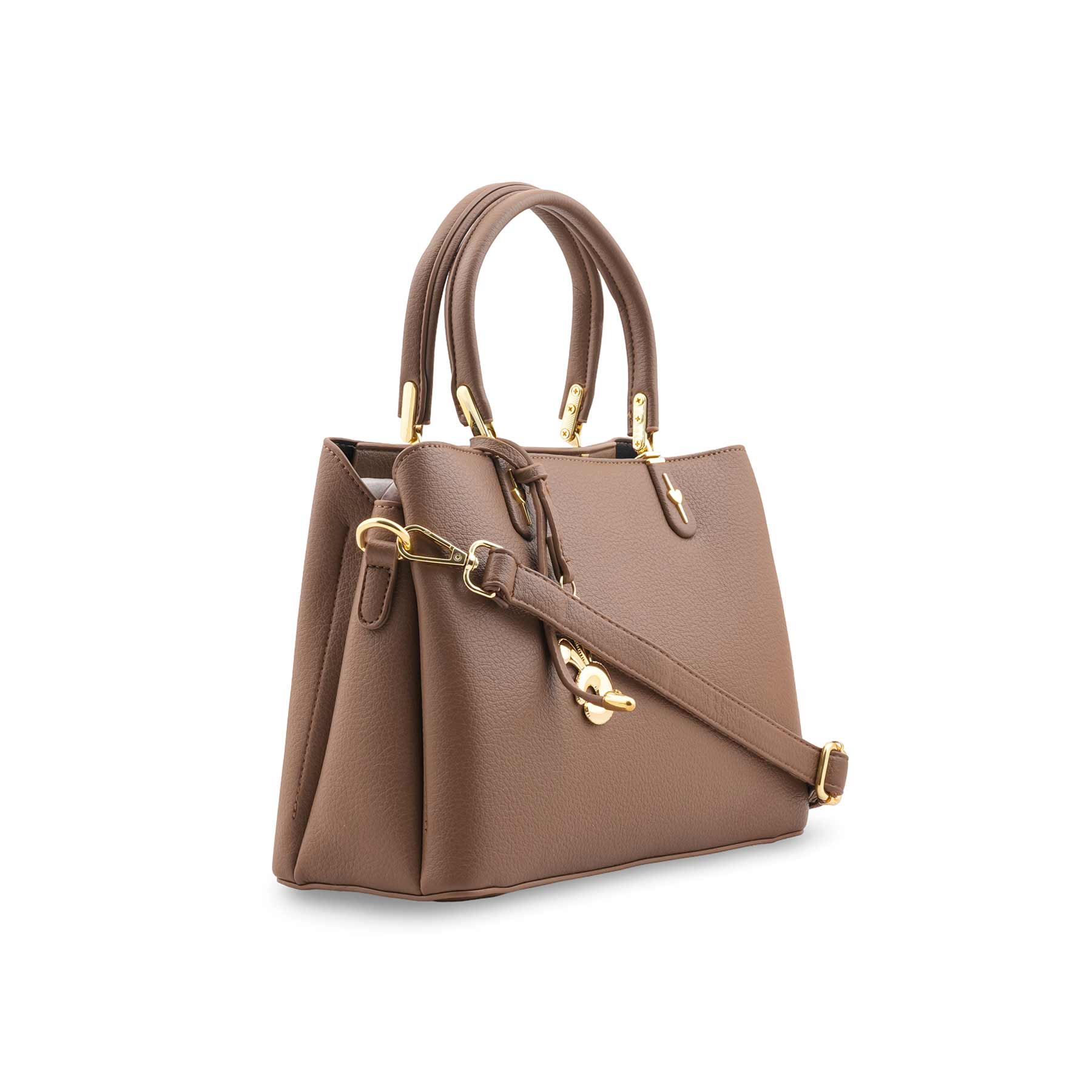 Beige Formal Hand Bag For Women P36442 - Image 3
