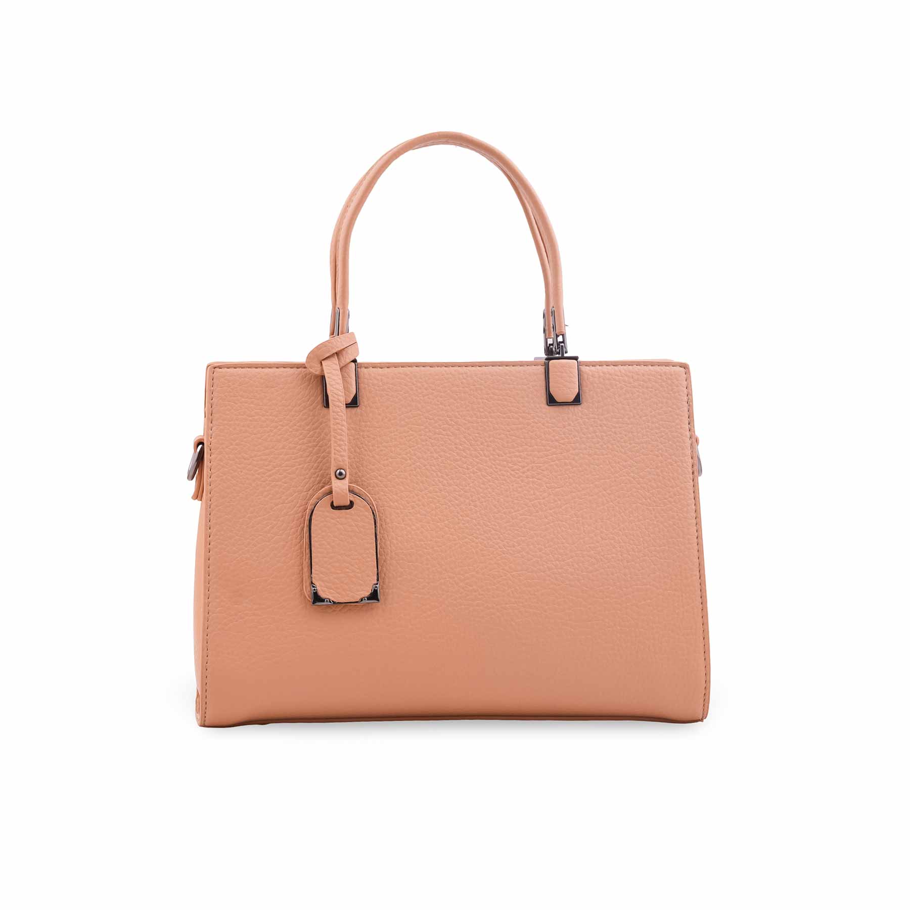 Beige Formal Hand Bag For Women P36554 - Image 2
