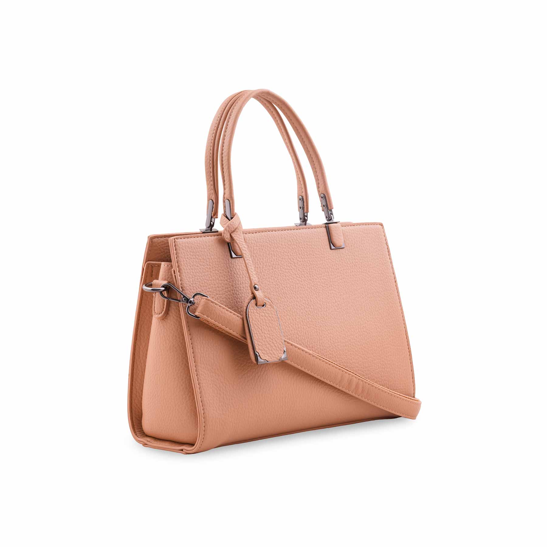Beige Formal Hand Bag For Women P36554 - Image 3