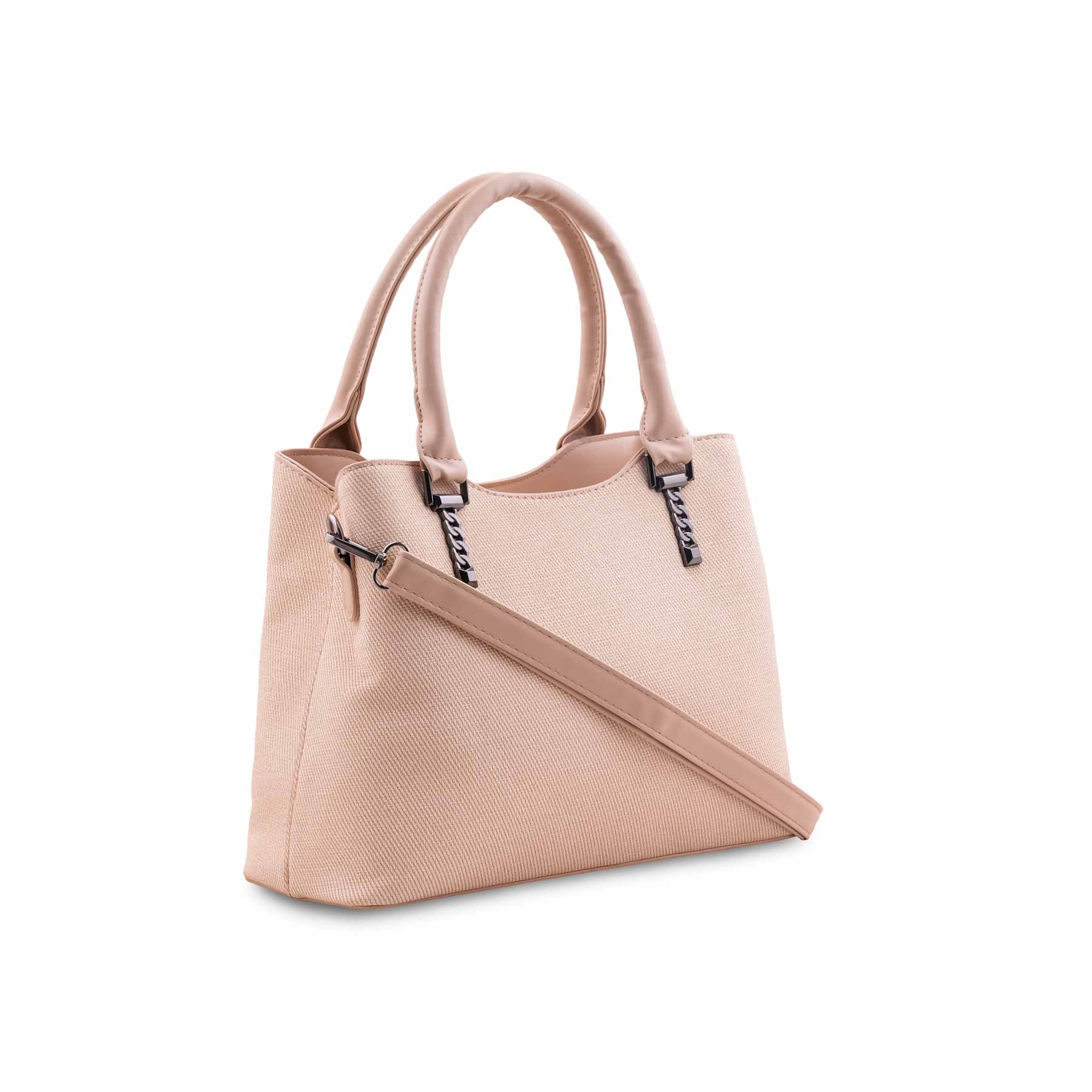 Beige Formal Hand Bag For Women P36626 - Image 3