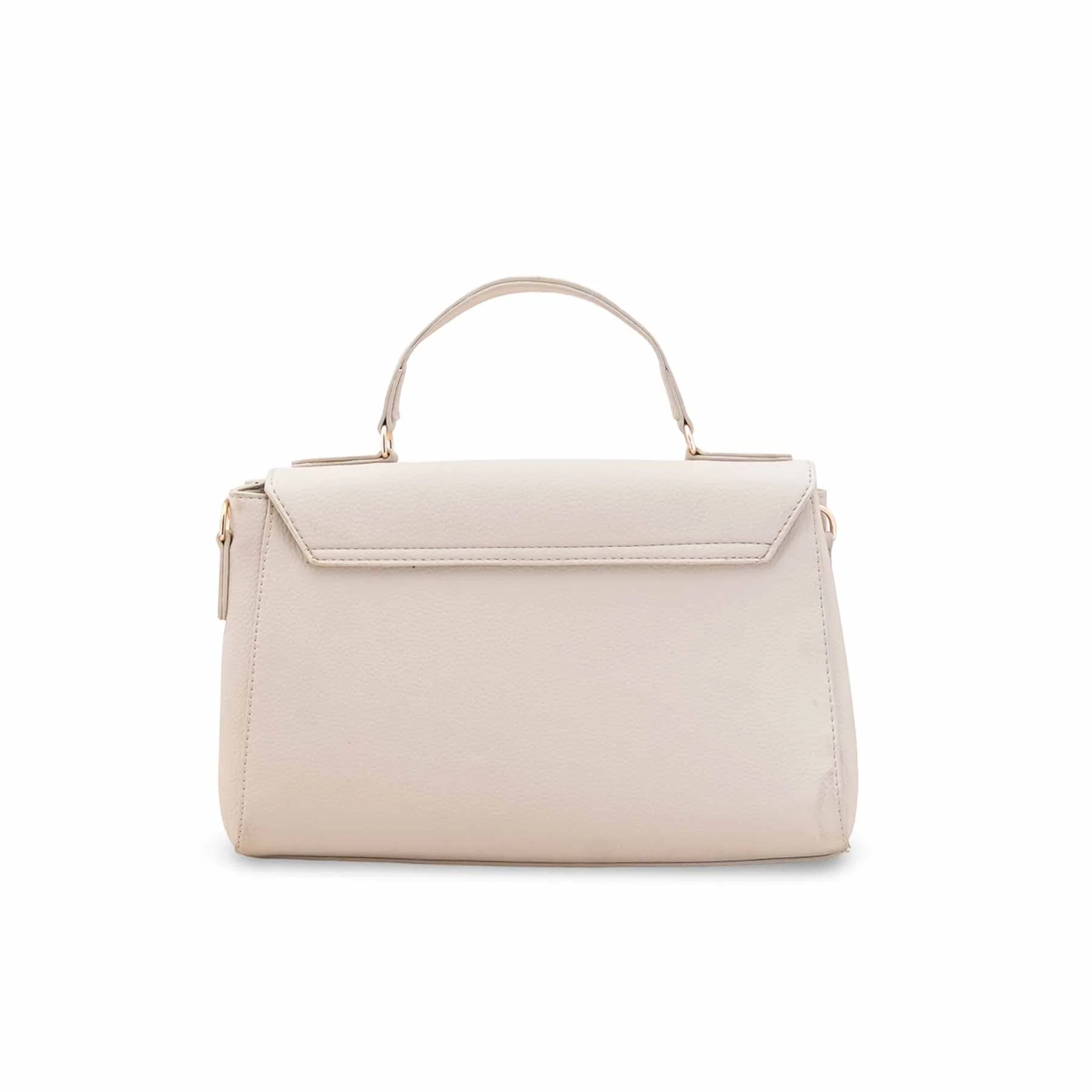 Beige Formal Hand Bag For Women P55894 - Image 4