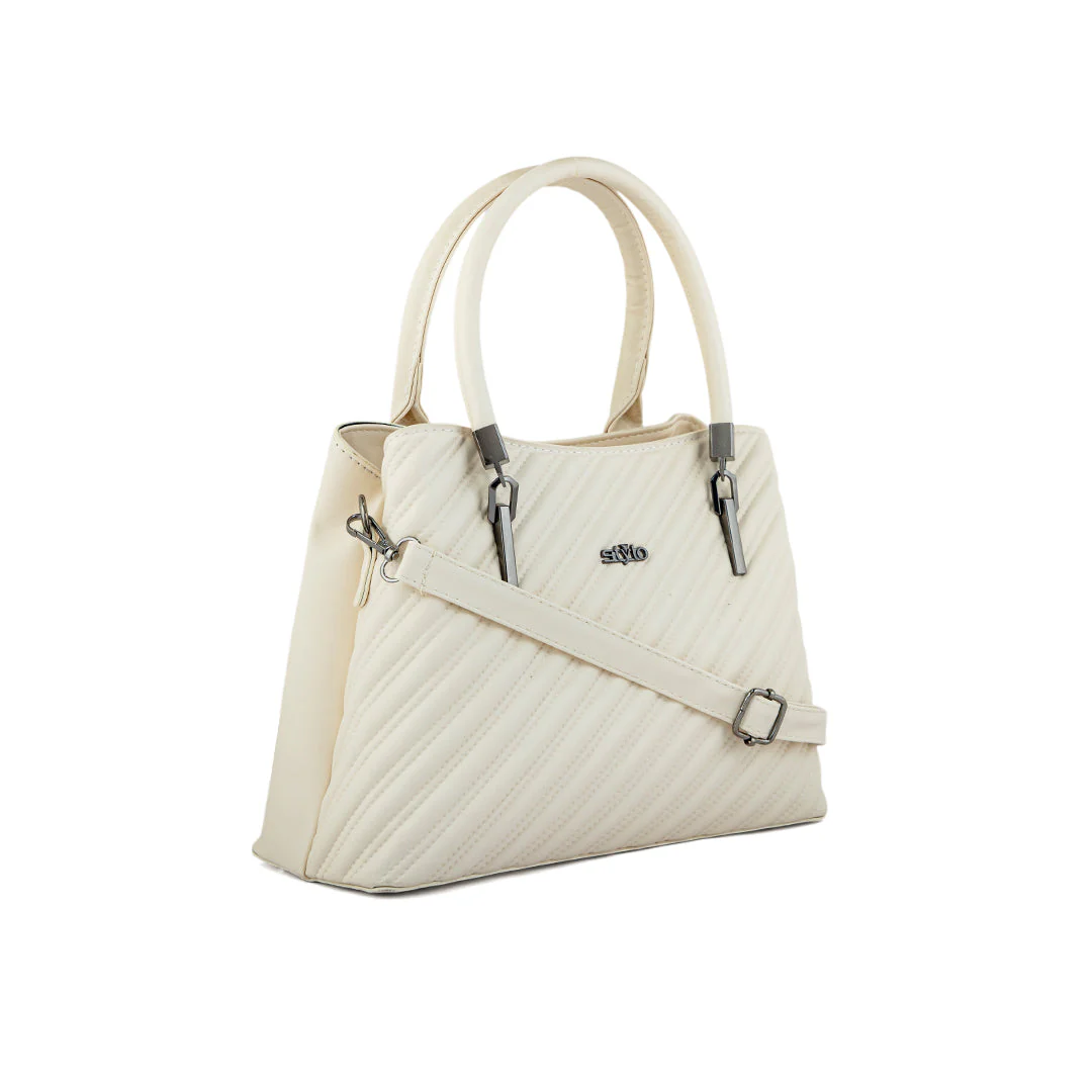 Beige Formal Hand Bag P36247 - Image 3