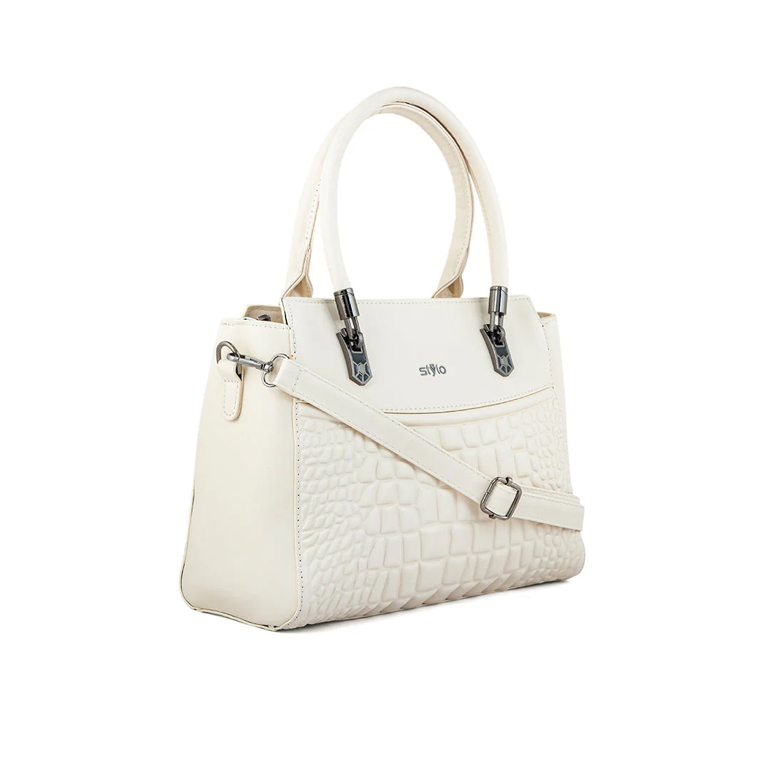 Beige Formal Hand Bag P36248 - Image 2