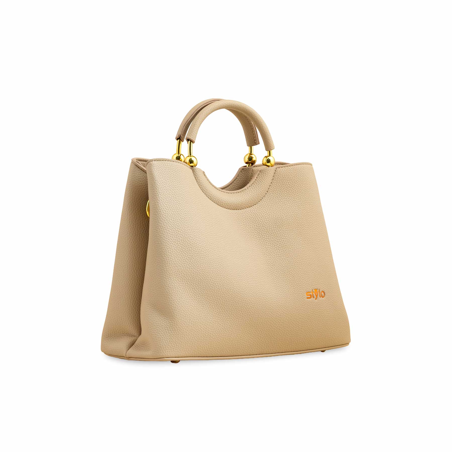 Beige Formal Hand Bag P36385 - Image 3