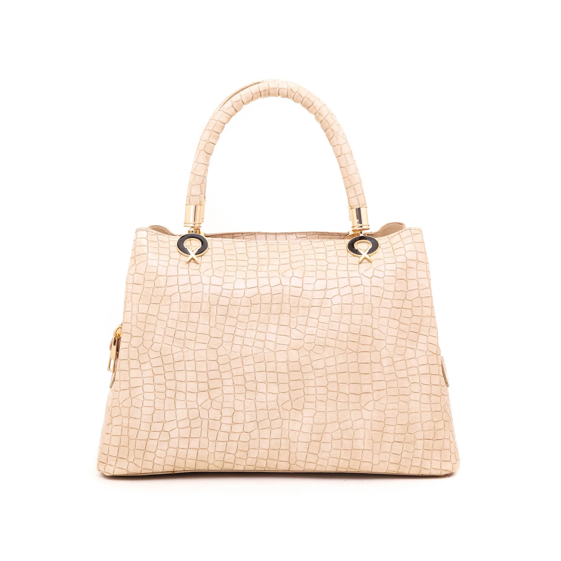 Beige Formal Hand Bag P54371 - Image 2
