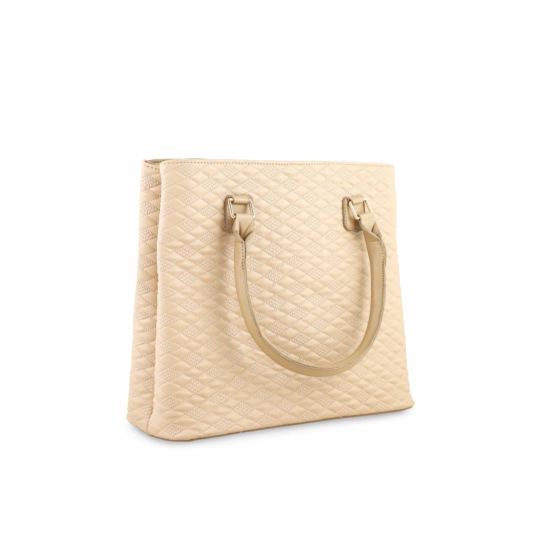 Beige Formal Hand Bag P55664 - Image 2