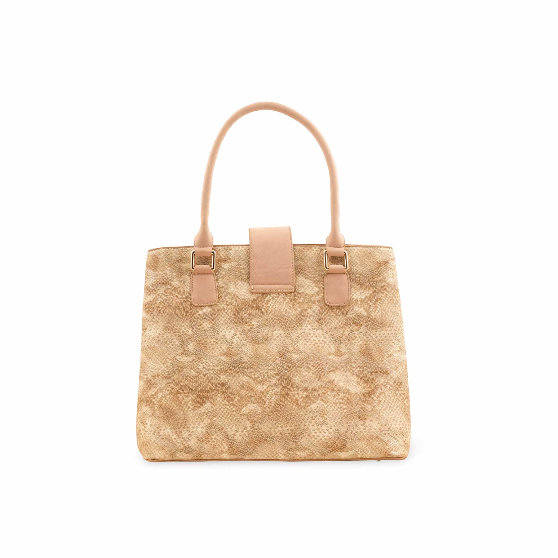Beige Formal Hand Bag P55740 - Image 3