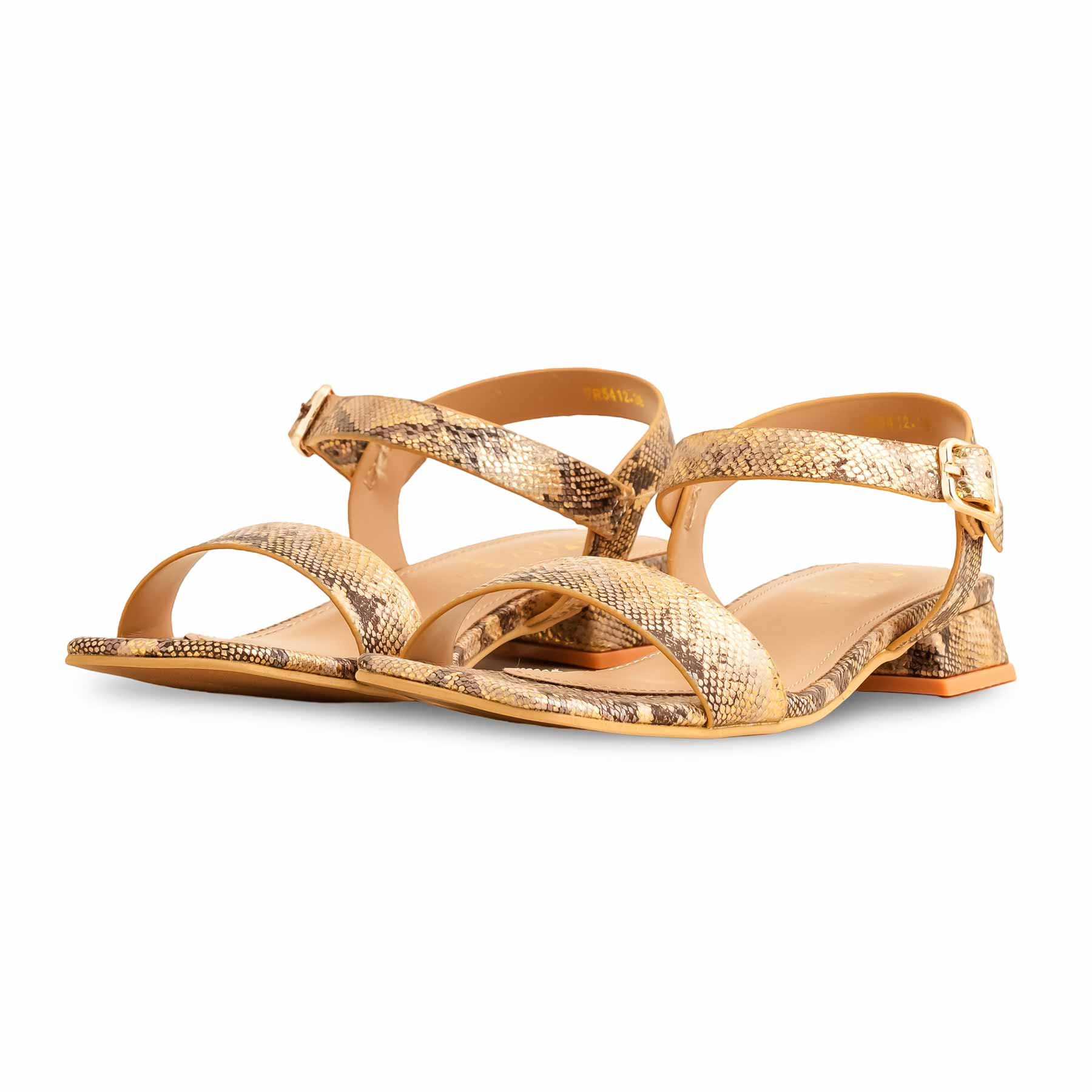 Beige Formal Sandal For Ladies FR5412 - Image 3