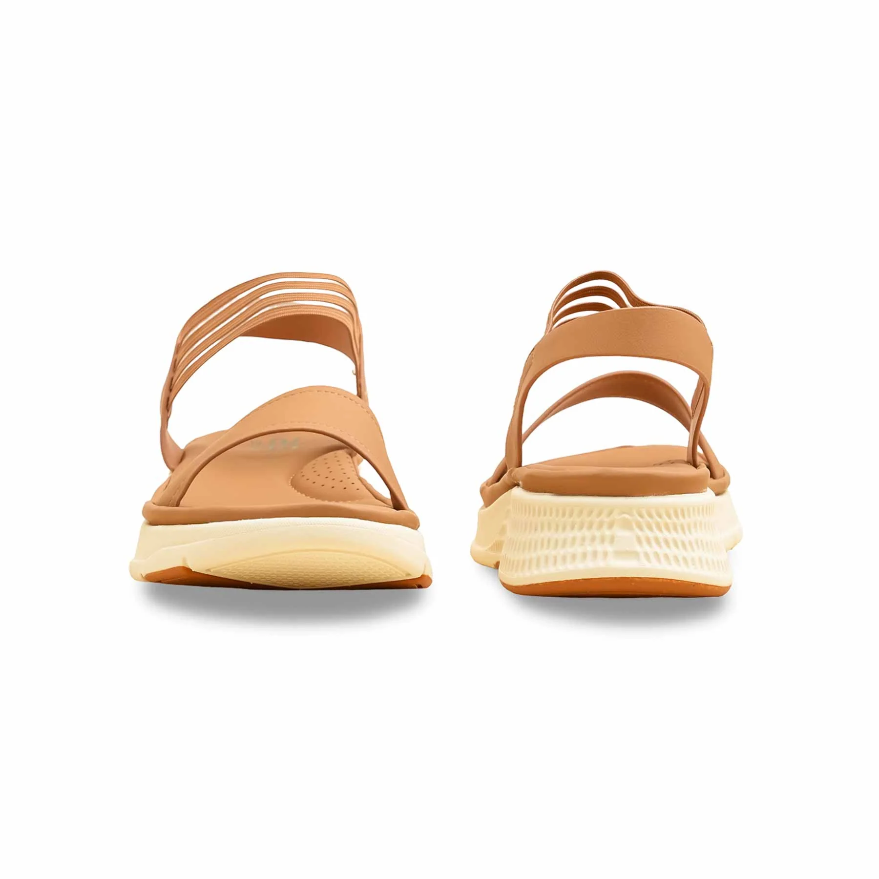 Beige Formal Sandal For Ladies PU0360 - Image 4