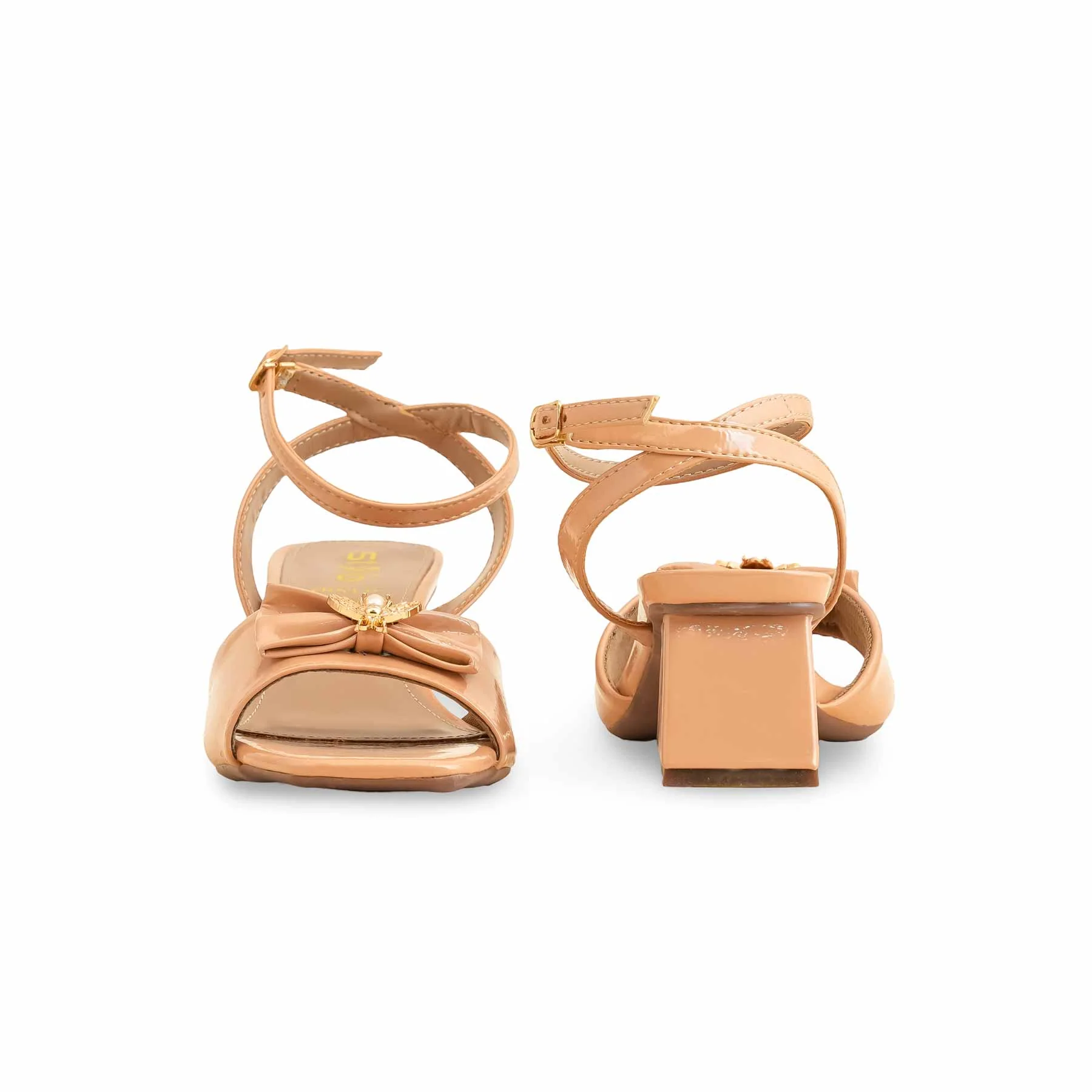 Beige Formal Sandal For Women FR5316 - Image 4
