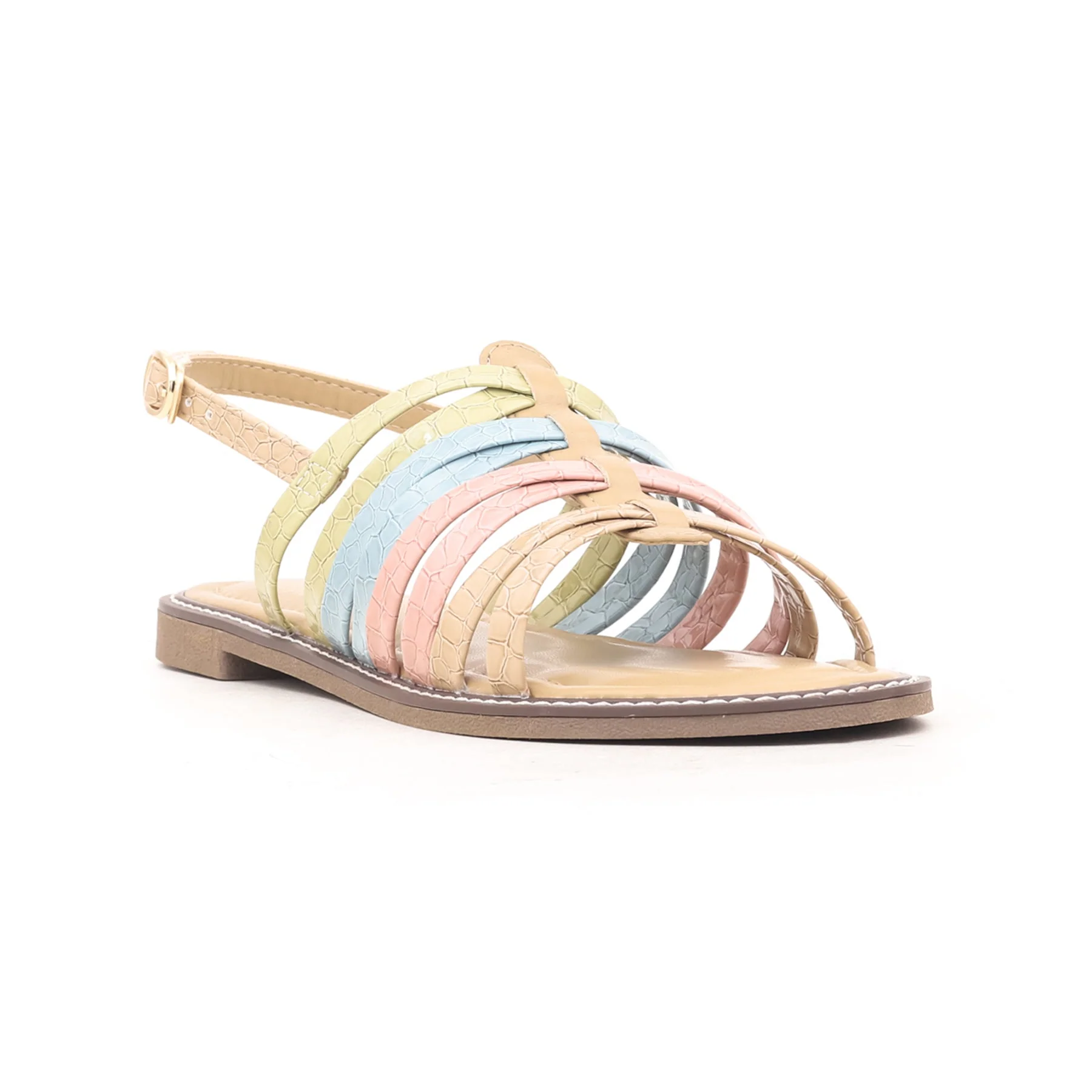 Beige Formal Sandals FR4903 - Image 2