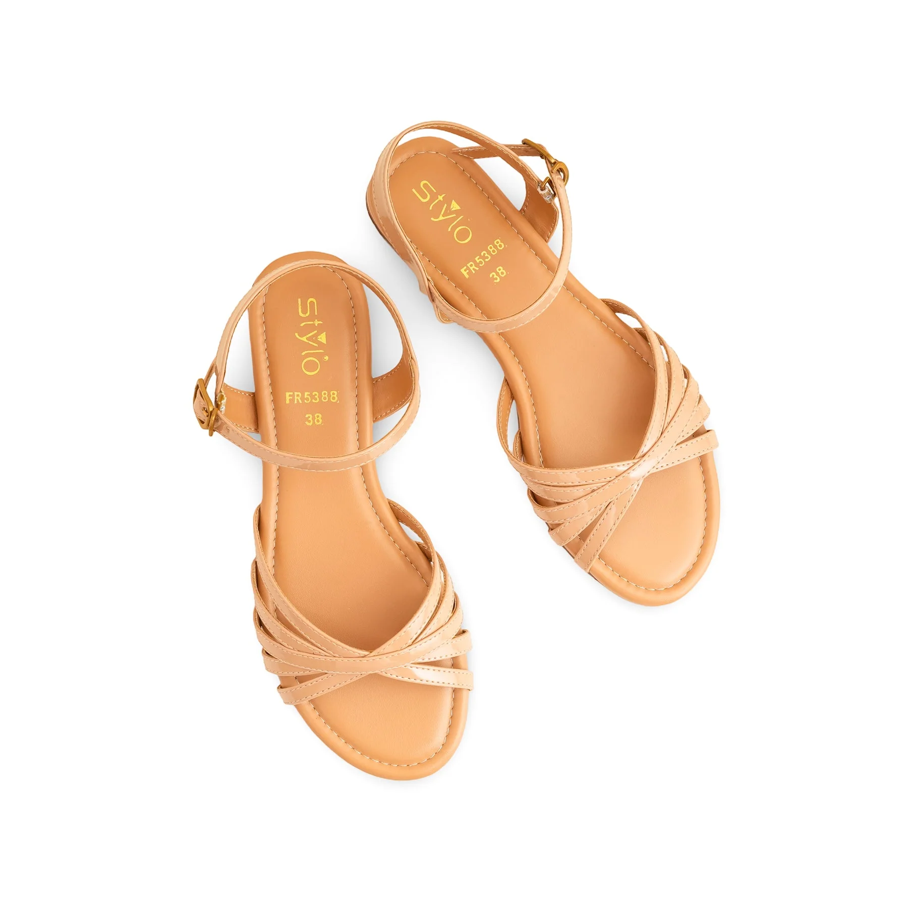 Beige Formal Sandal FR5388 - Image 5