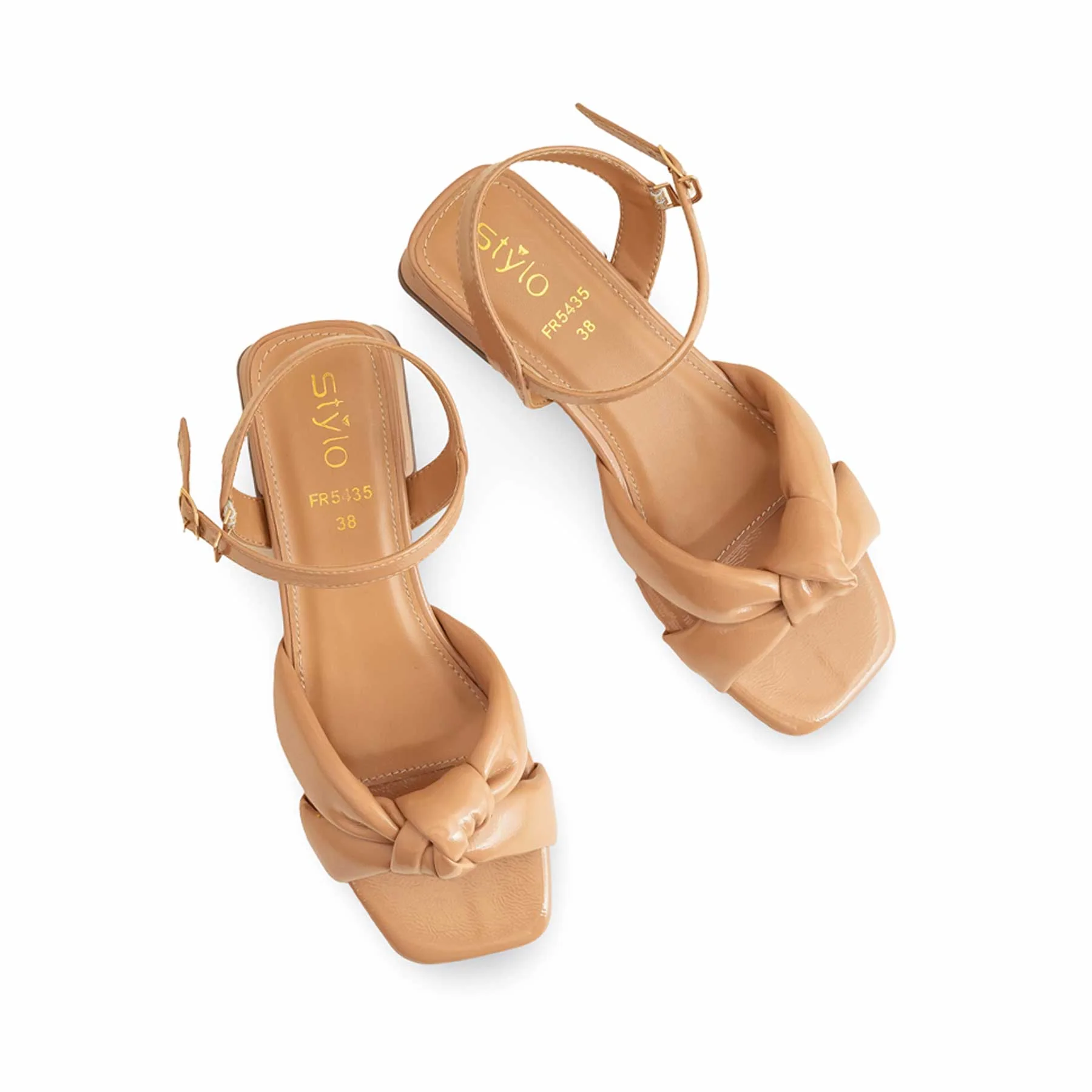 Beige Formal Sandal FR5435 - Image 5