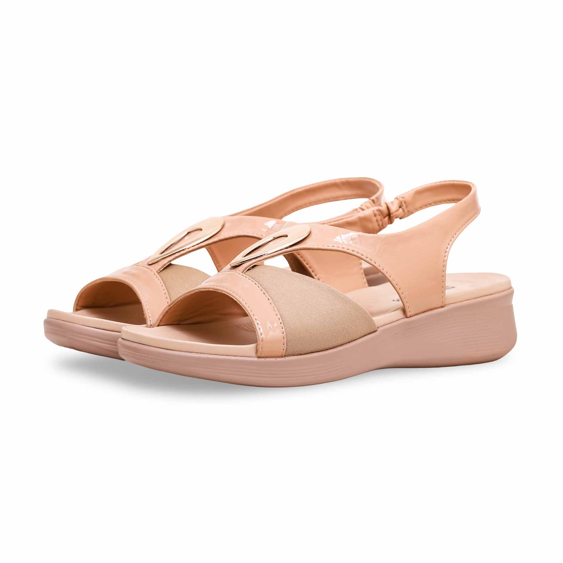 Beige Formal Sandal PU0227 - Image 2