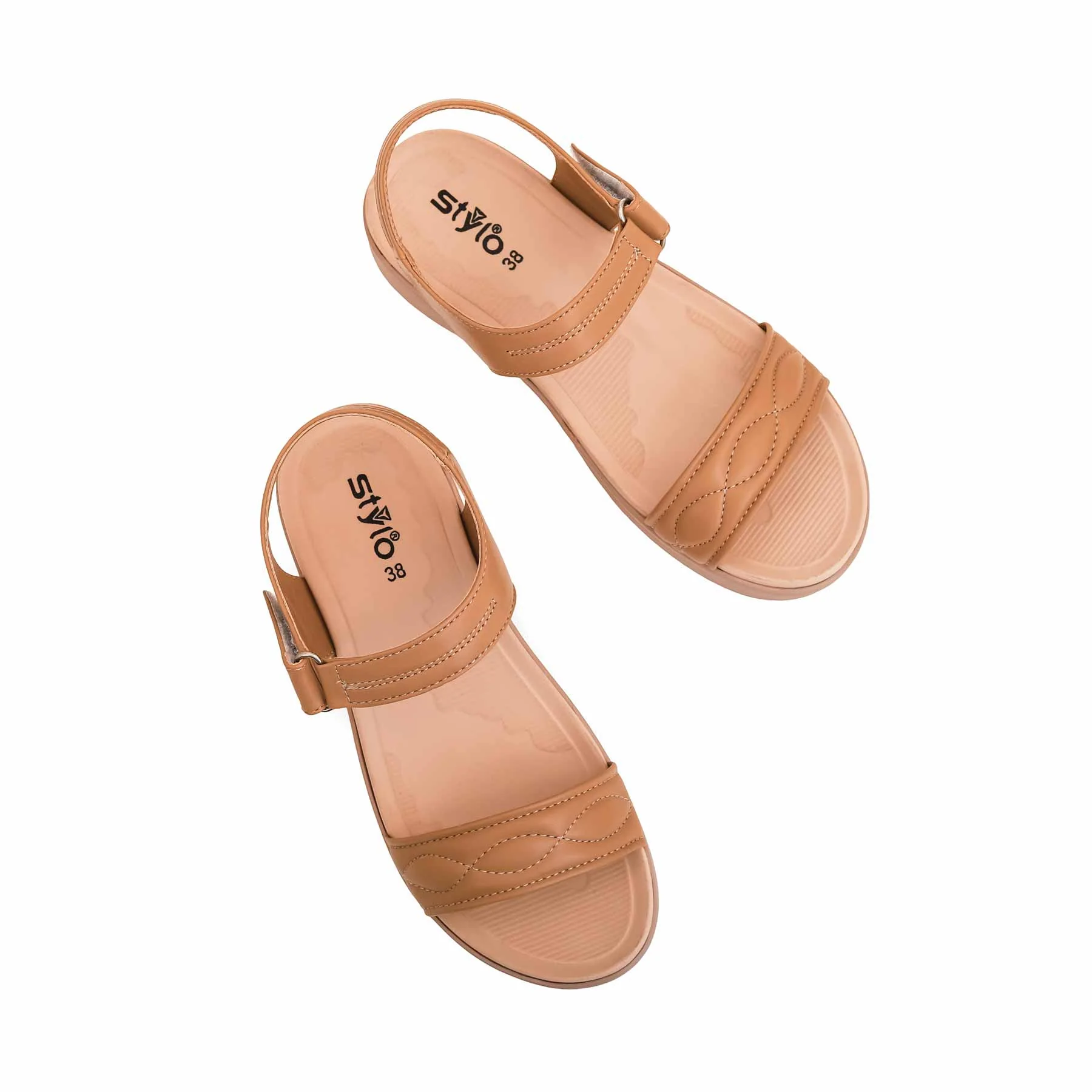 Beige Formal Sandal PU0274 - Image 4