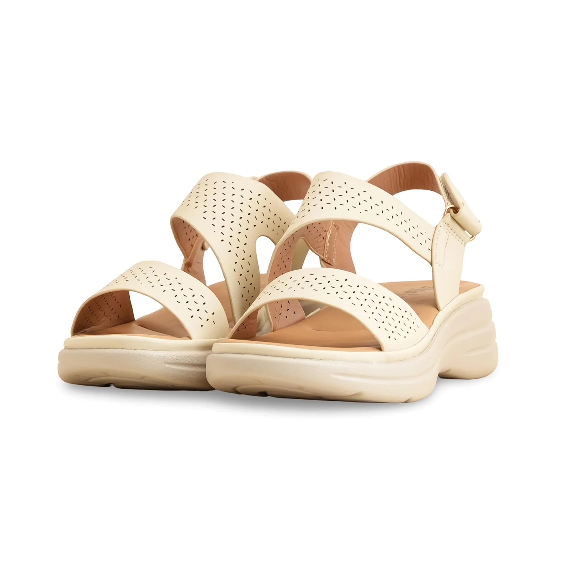Beige Formal Sandal PU0380 - Image 3
