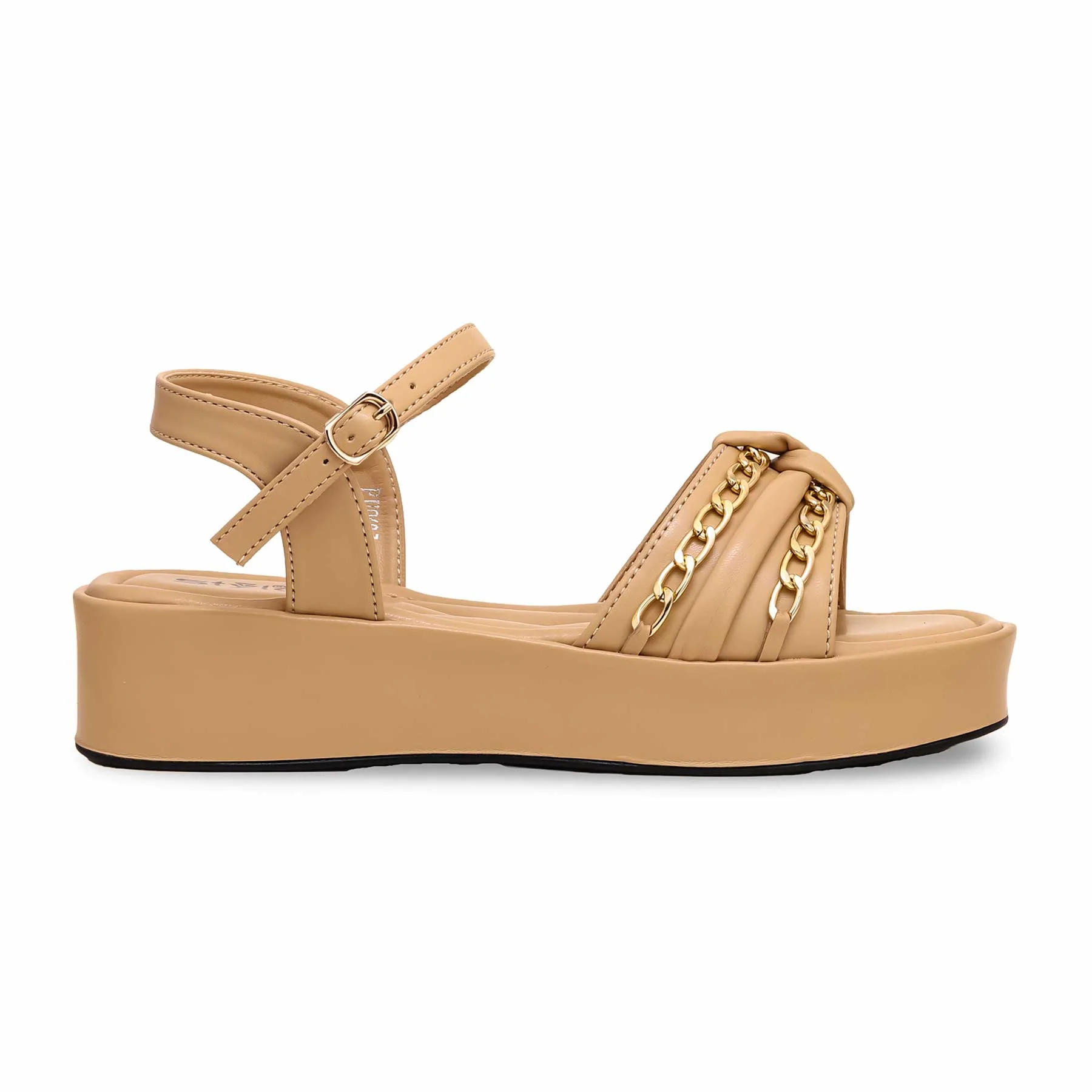 Beige Formal Sandal PU0483 - Image 2