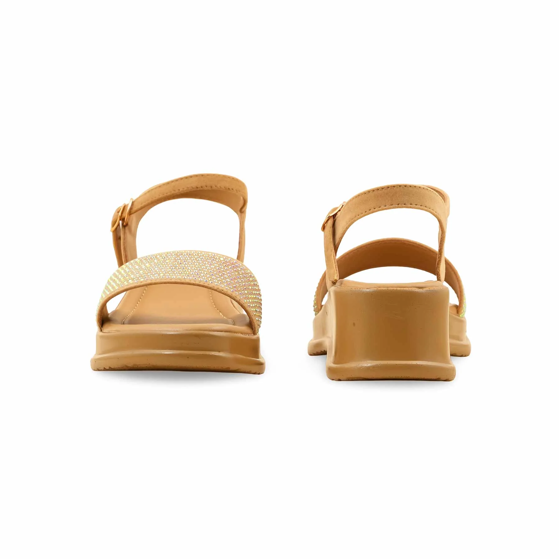 Beige Formal Sandal PU0530 - Image 4