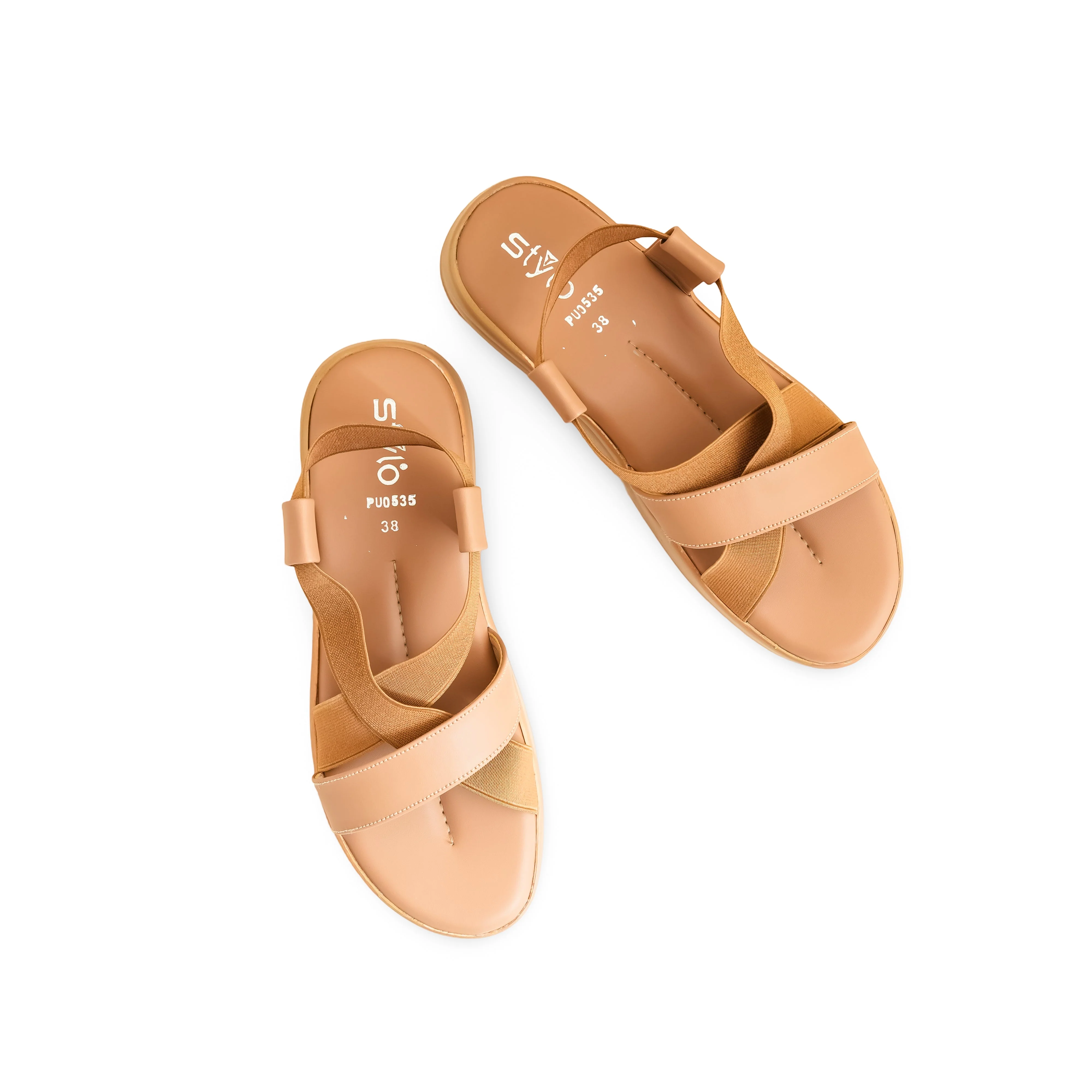 Beige Formal Sandal PU0535 - Image 5