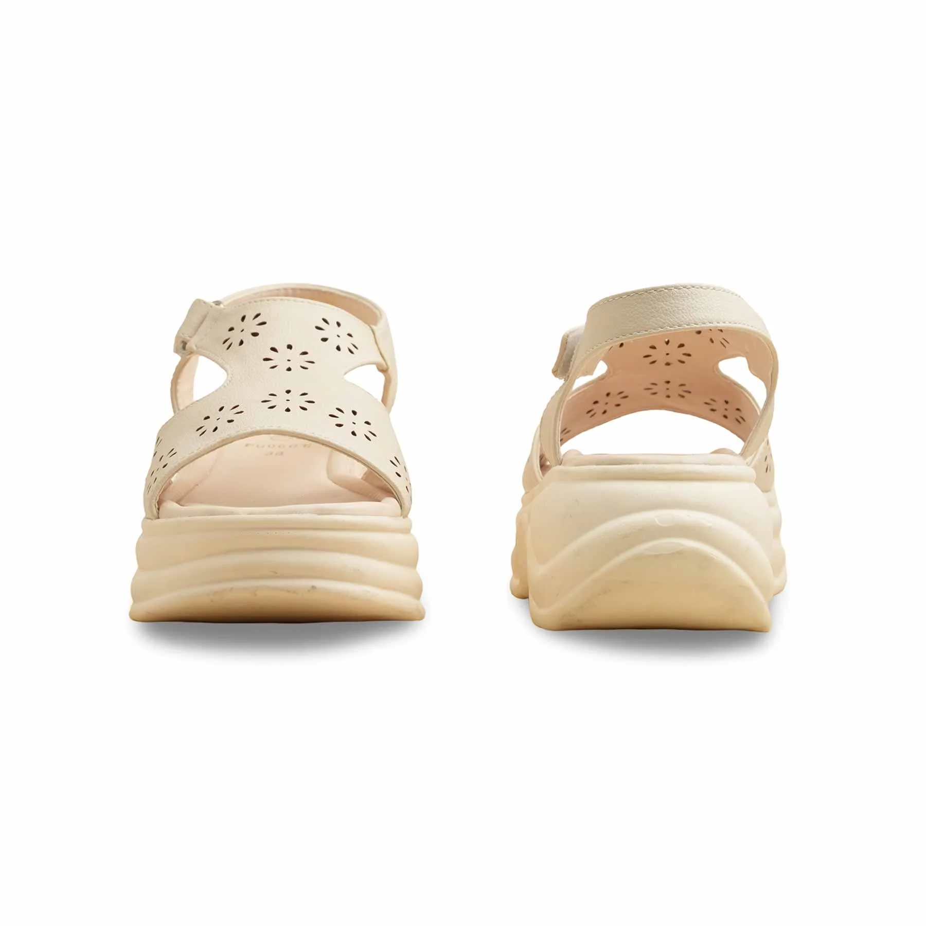 Beige Formal Sandal PU0601 - Image 4