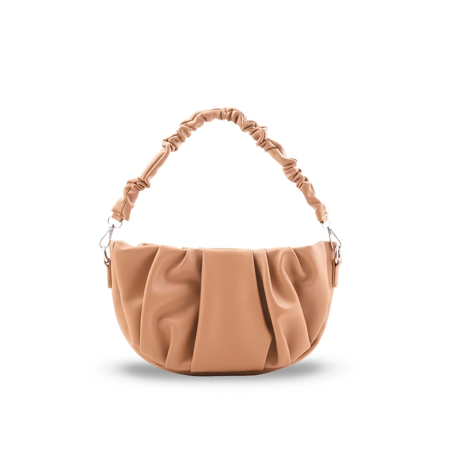 Beige Formal Shoulder Bag For Ladies P36481 - Image 2