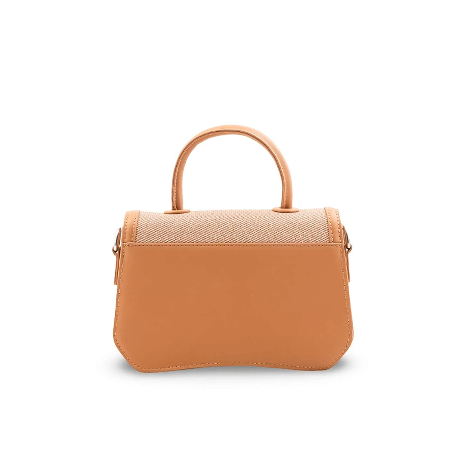Beige Formal Shoulder Bag For Ladies P36482 - Image 4
