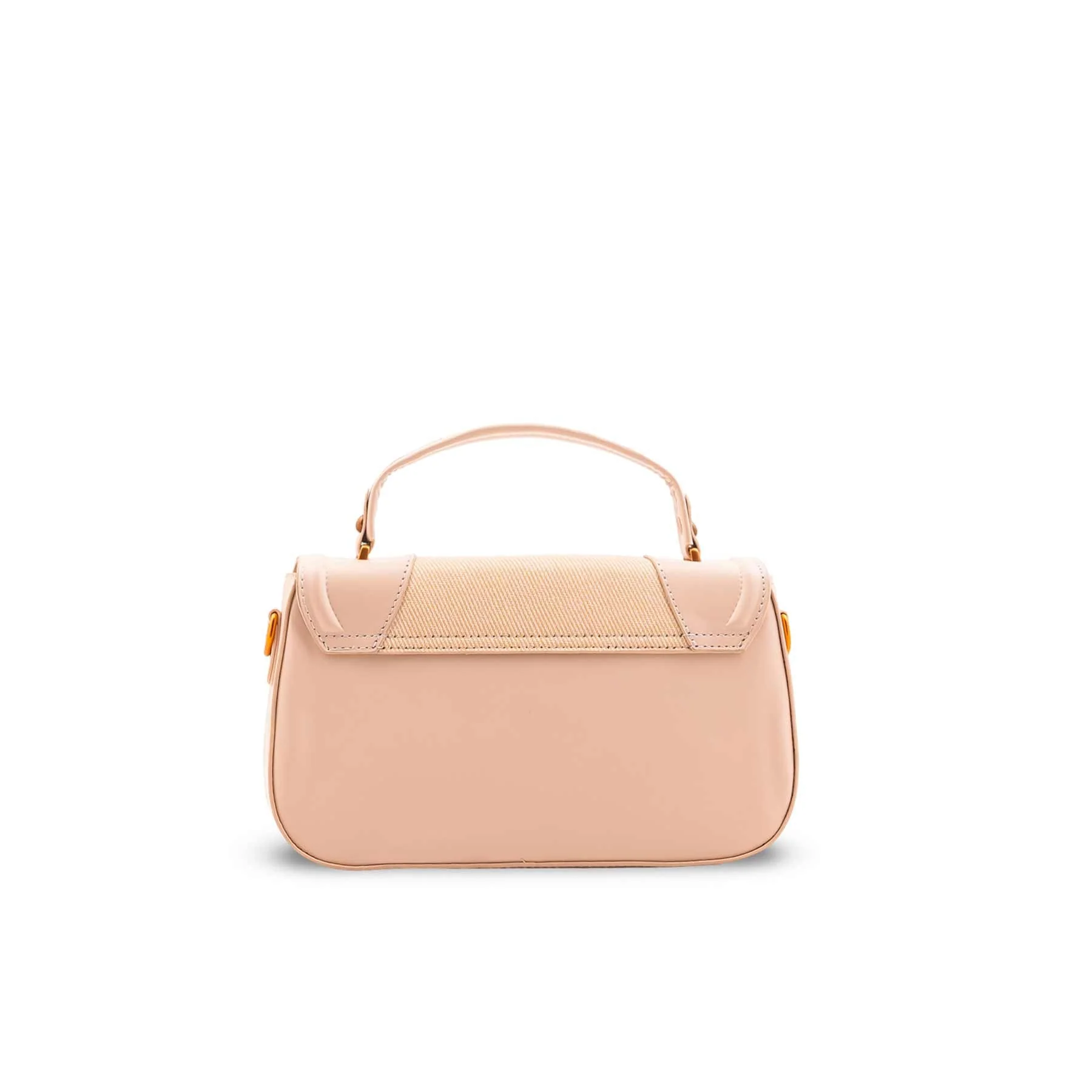 Beige Formal Shoulder Bag For Ladies P36484 - Image 4
