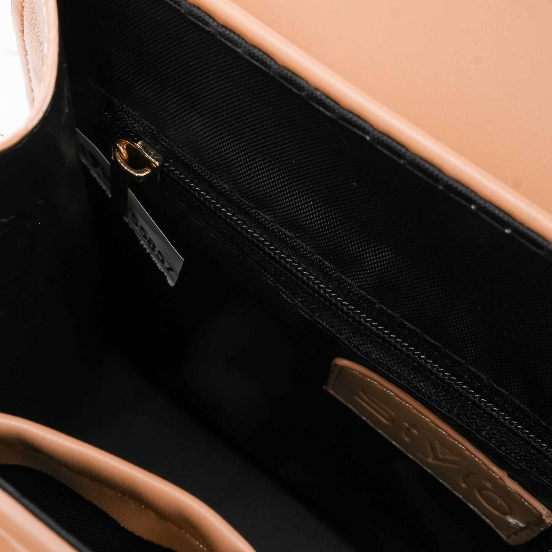 Beige Formal Shoulder Bag For Ladies P55857 - Image 6