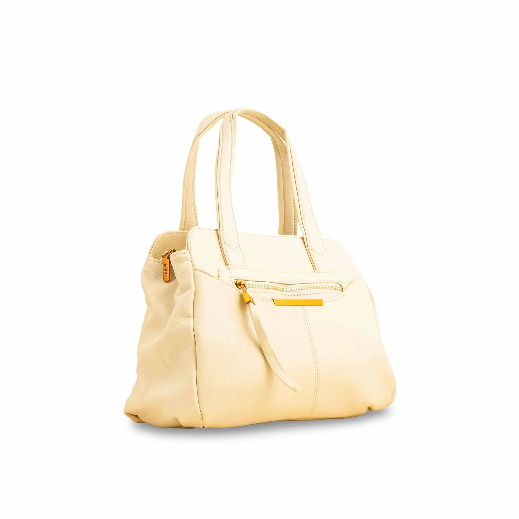 Beige Formal Shoulder Bag For Women P36357 - Image 3