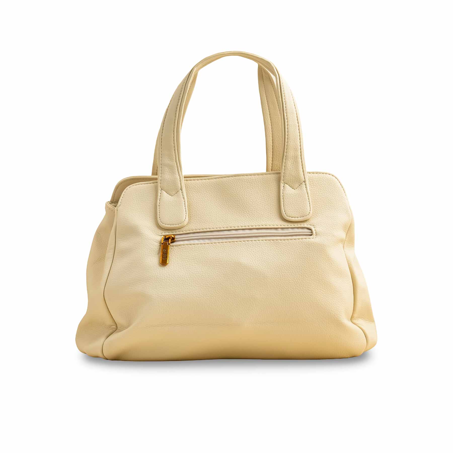 Beige Formal Shoulder Bag For Women P36357 - Image 4