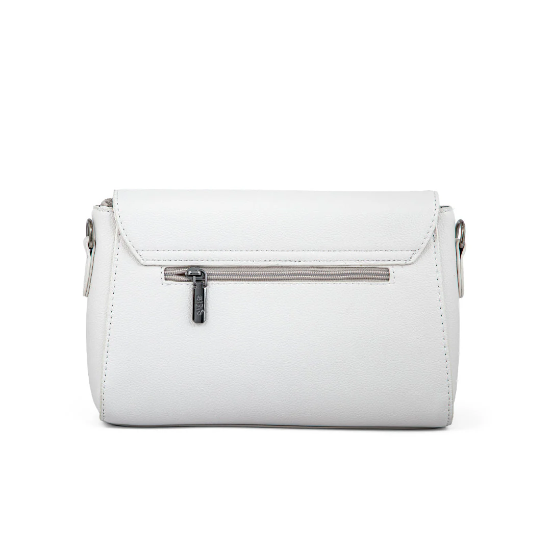 Beige Formal Shoulder Bag P36242 - Image 3