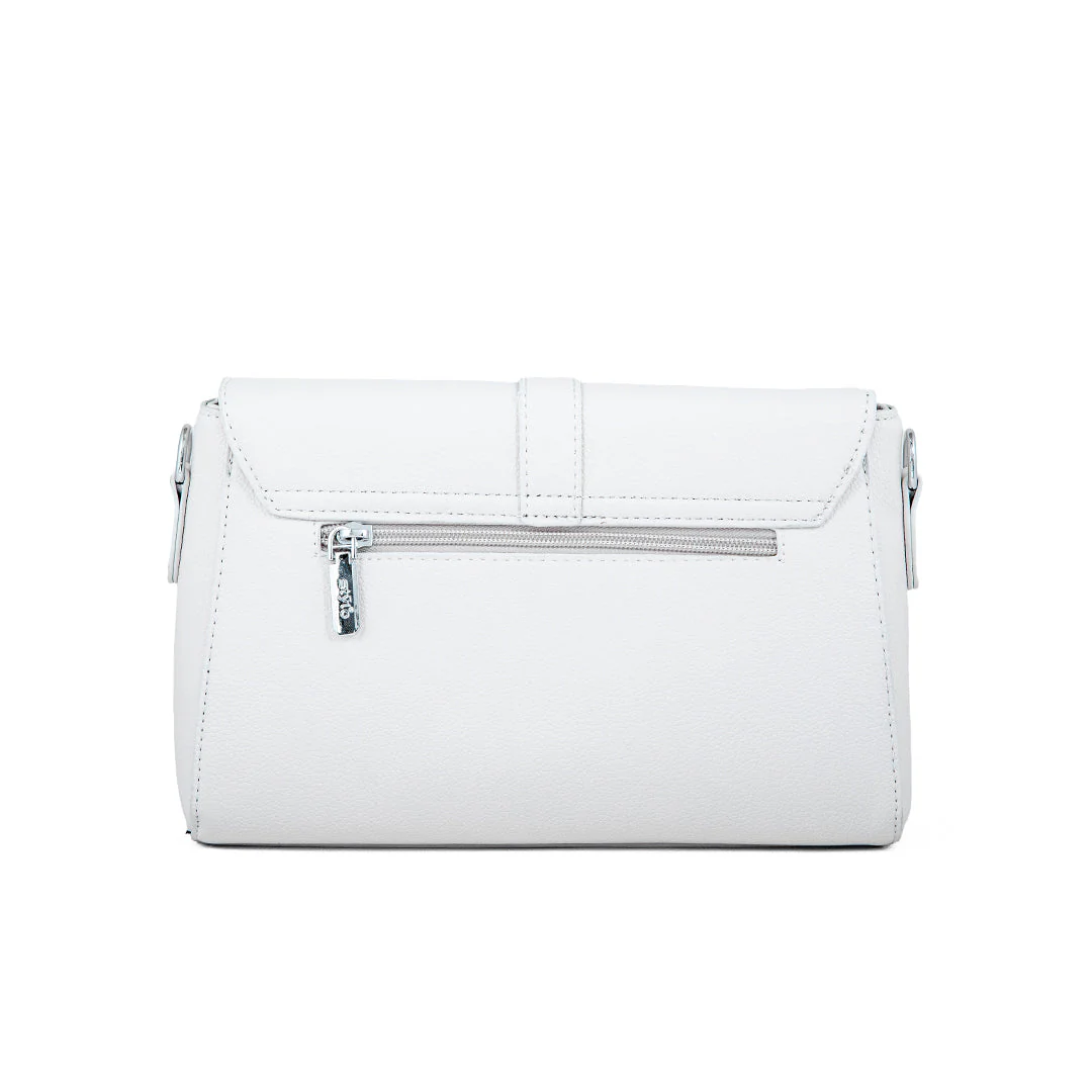 Beige Formal Shoulder Bag P36243 - Image 3