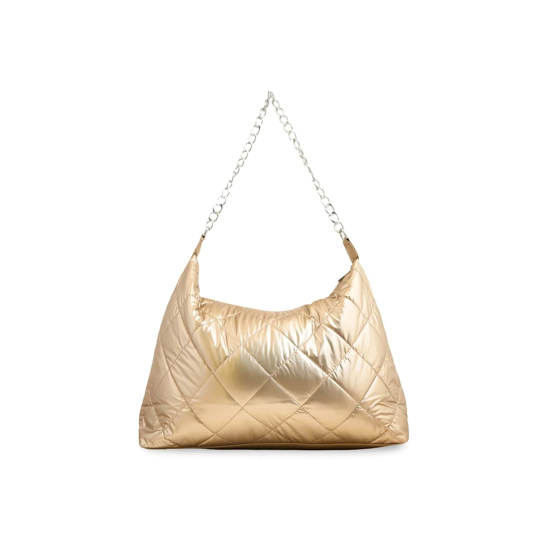 Beige Formal Shoulder Bag P36317 - Image 3