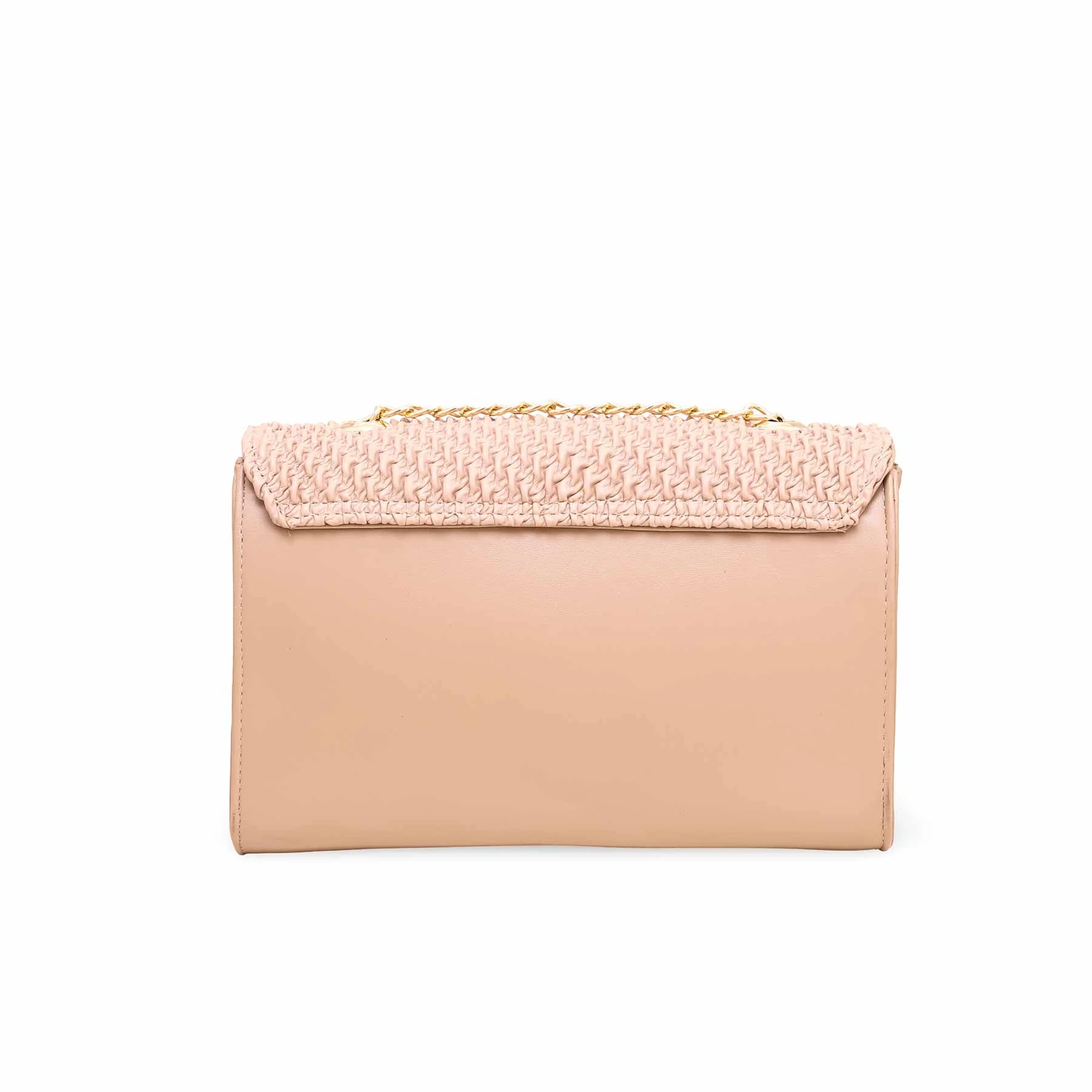 Beige Formal Shoulder Bag P54541 - Image 3