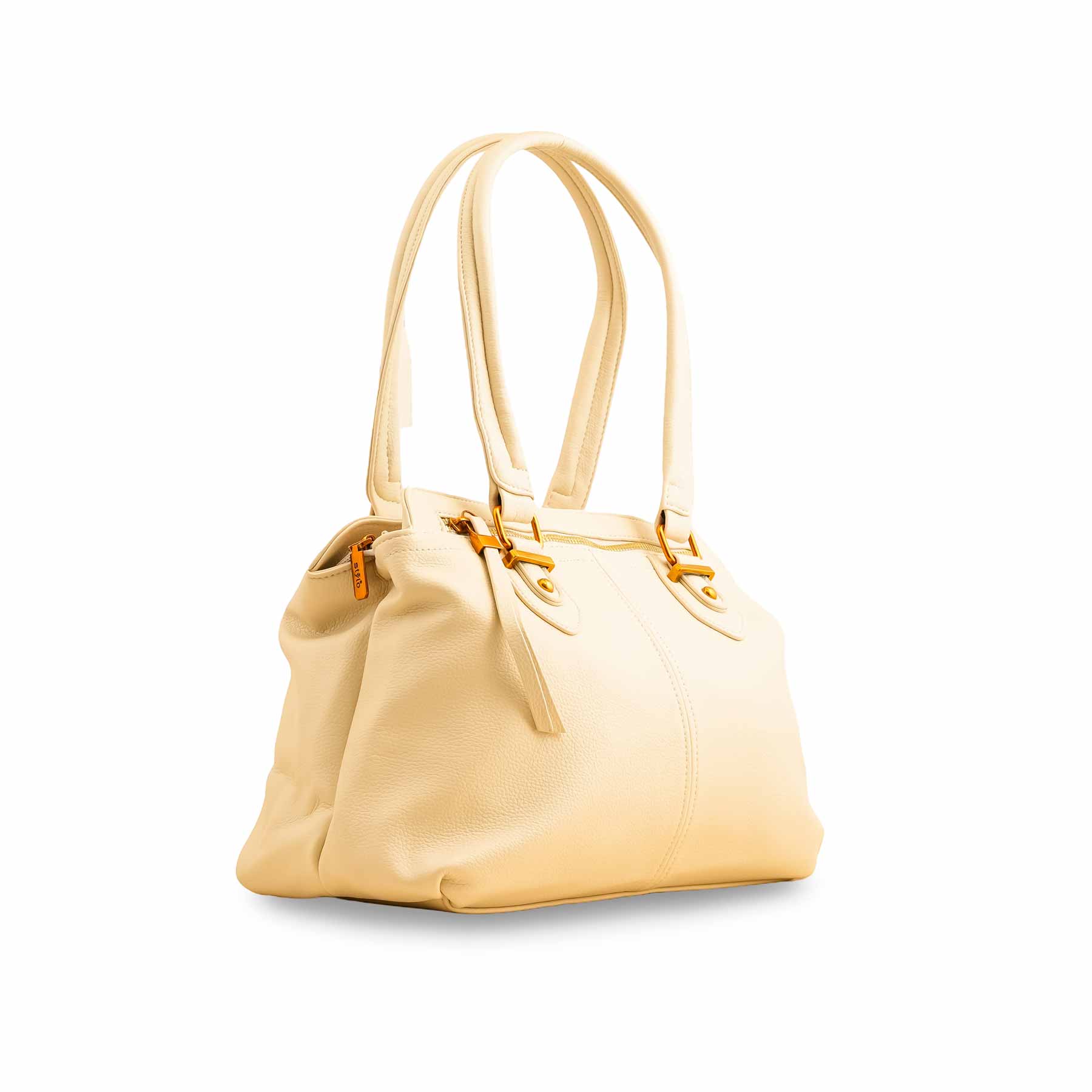 Beige Formal Shoulder Bags P36358 - Image 3