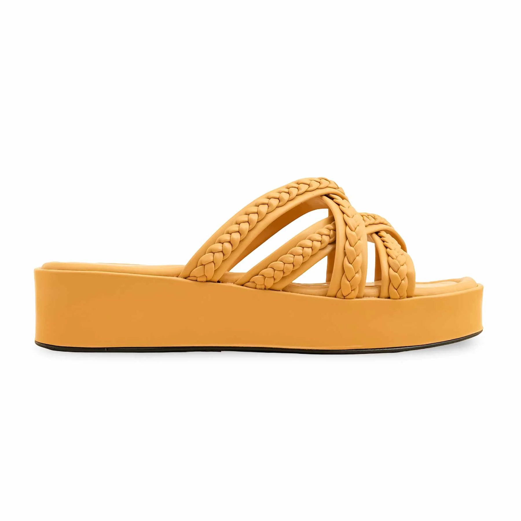 Beige Formal Slipper For Ladies PU0475 - Image 2