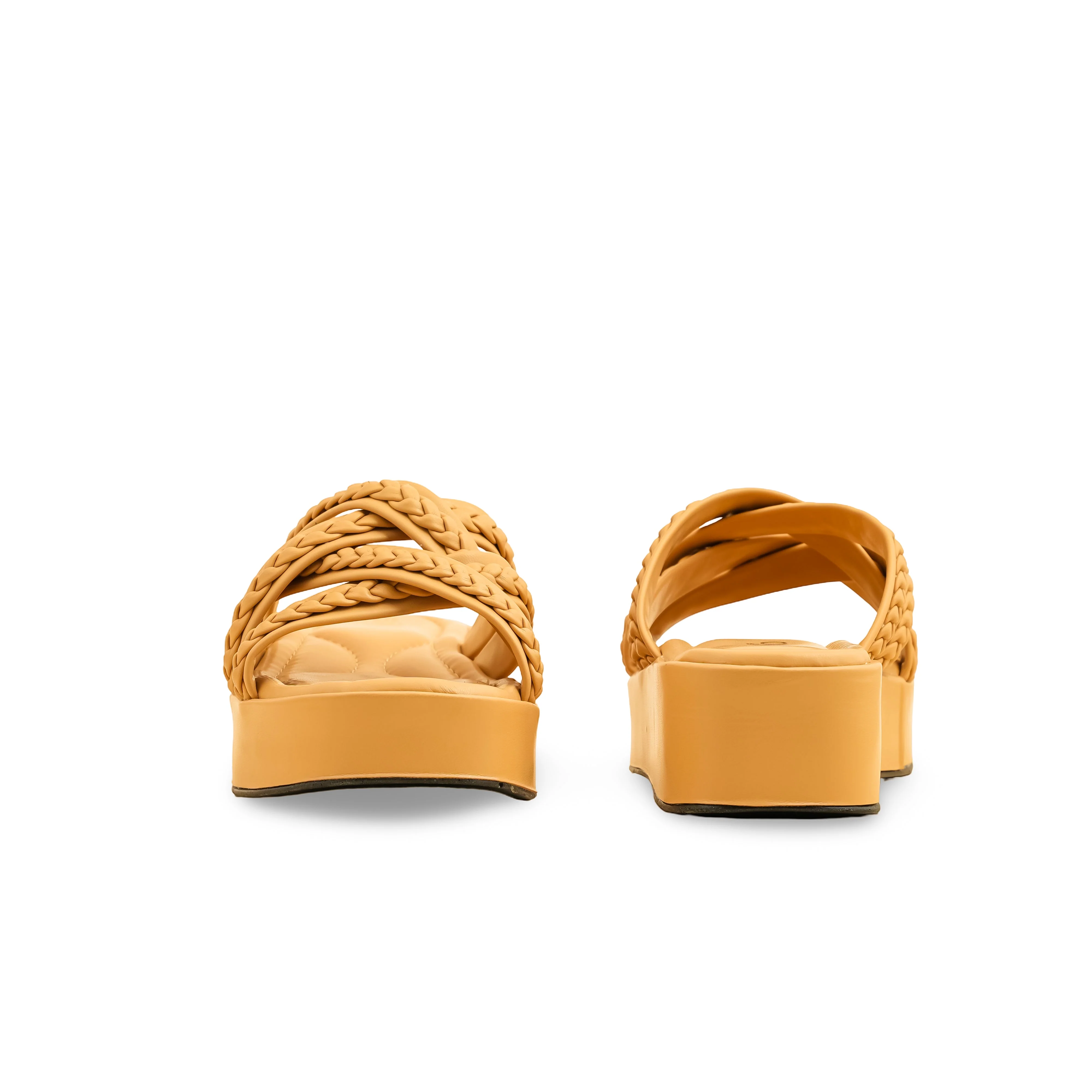 Beige Formal Slipper For Ladies PU0475 - Image 4