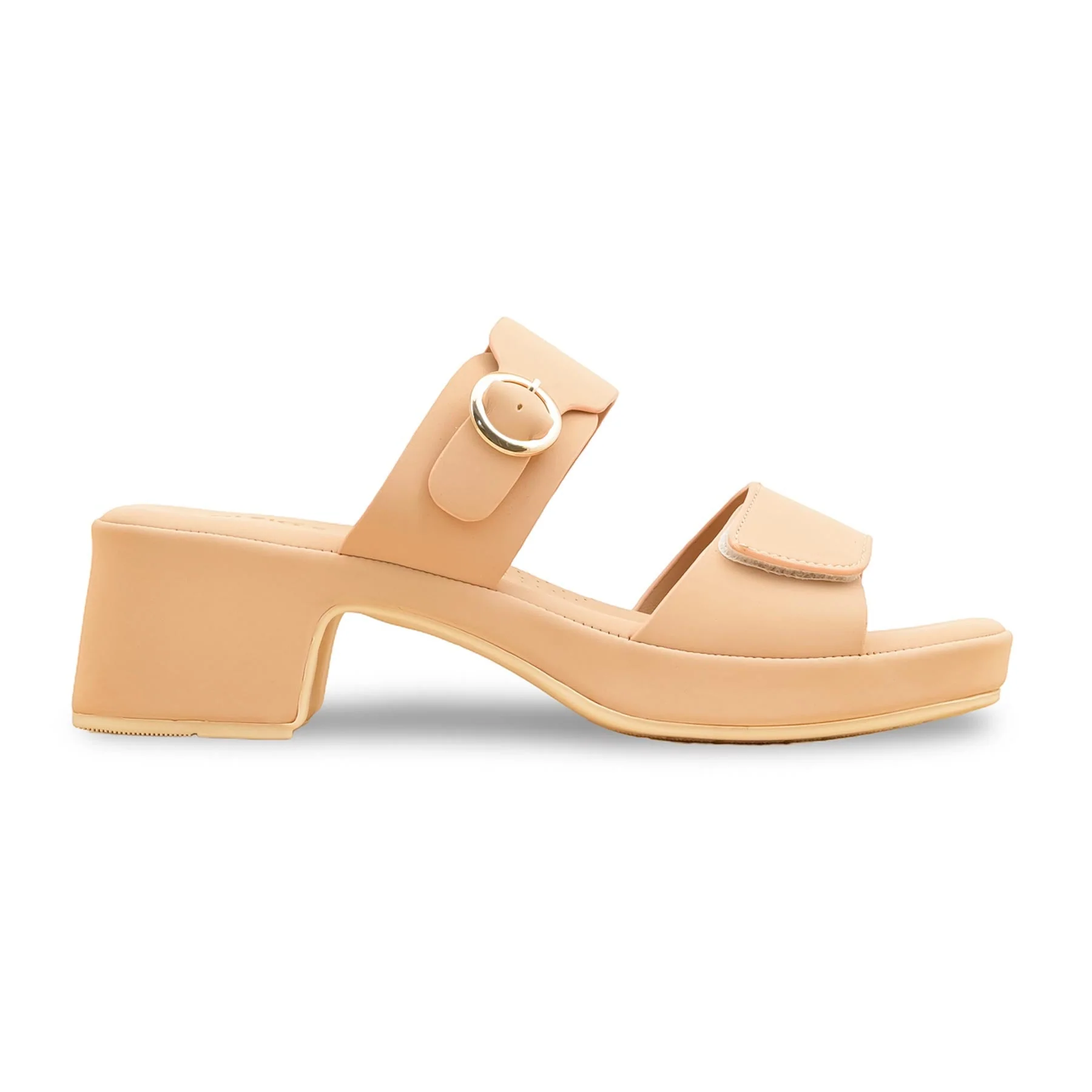 Beige Formal Slipper For Ladies PU0622 - Image 2