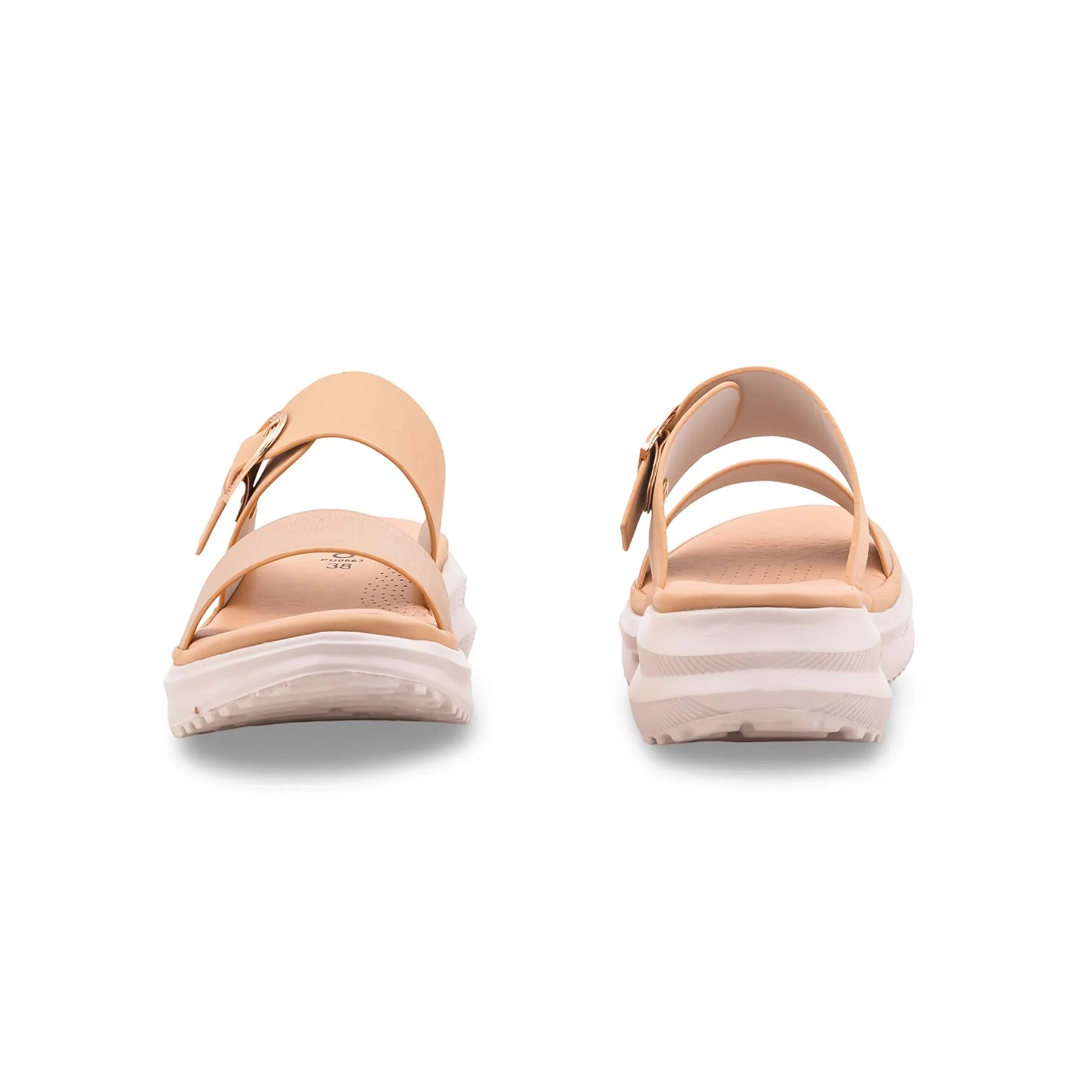 Beige Formal Slipper For Ladies PU0663 - Image 4
