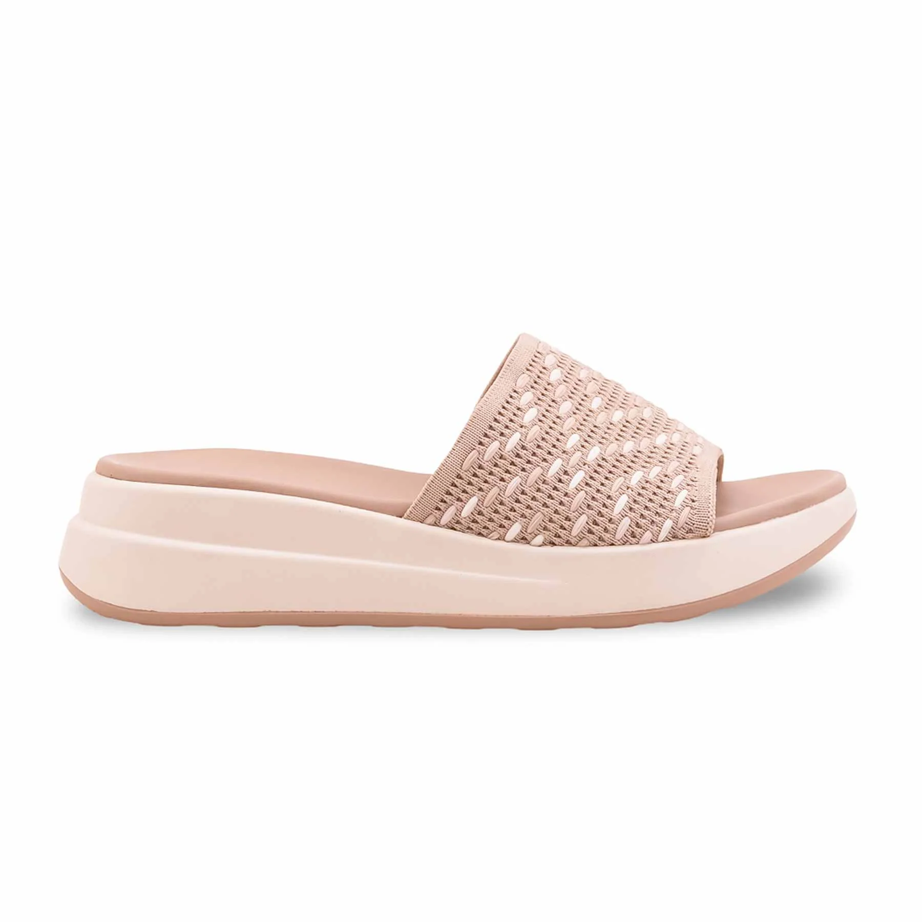 Beige Formal Slipper For Ladies PU0795 - Image 2