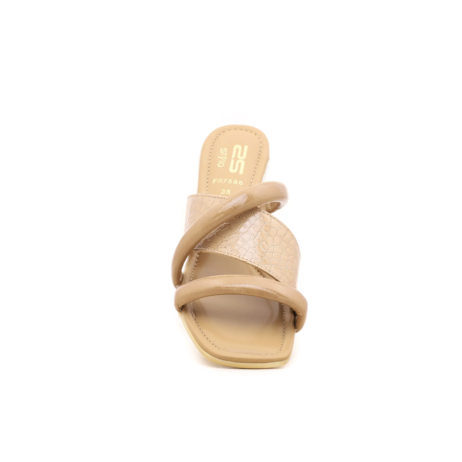 Beige Formal Slipper FR7886 - Image 3