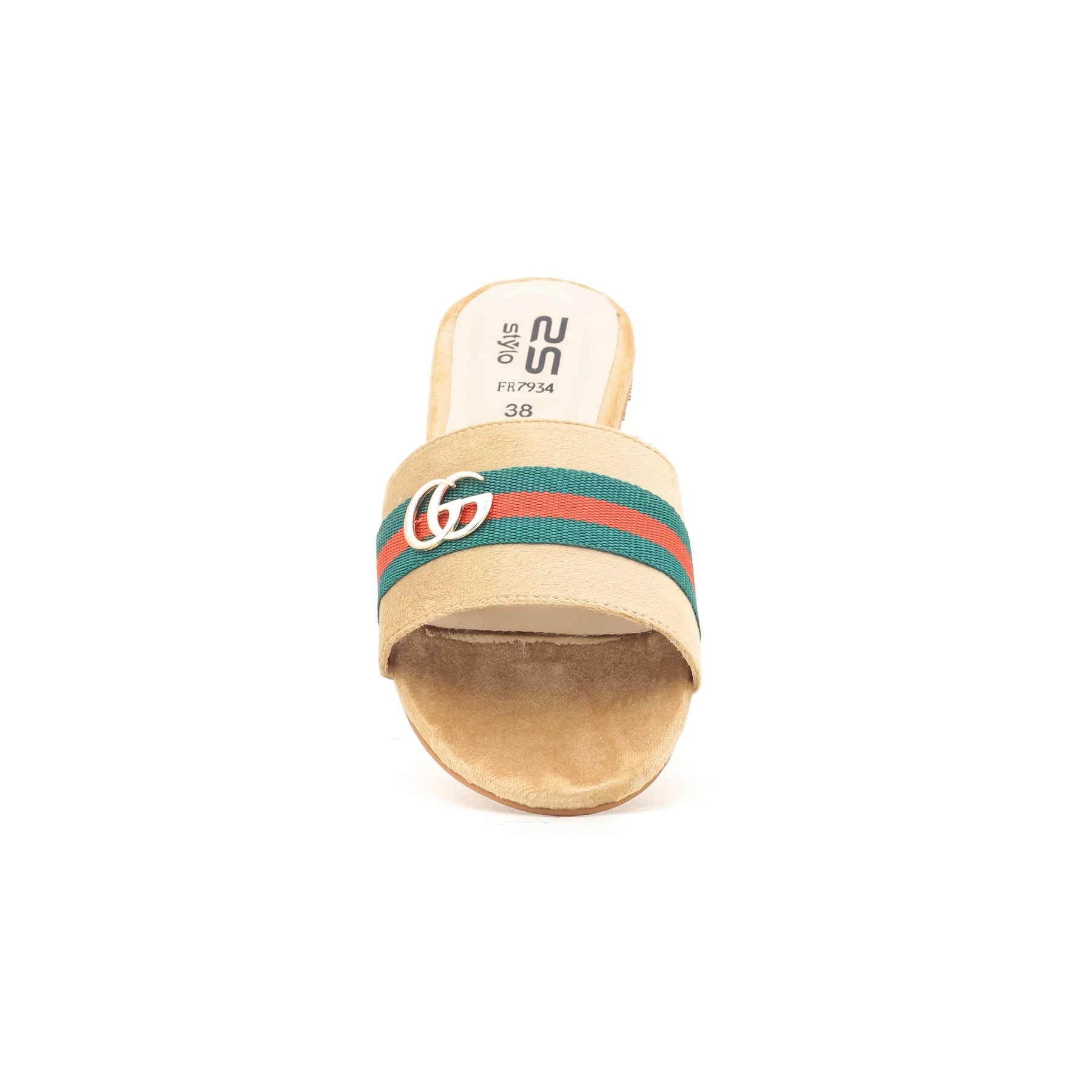 Beige Formal Slipper FR7934 - Image 3