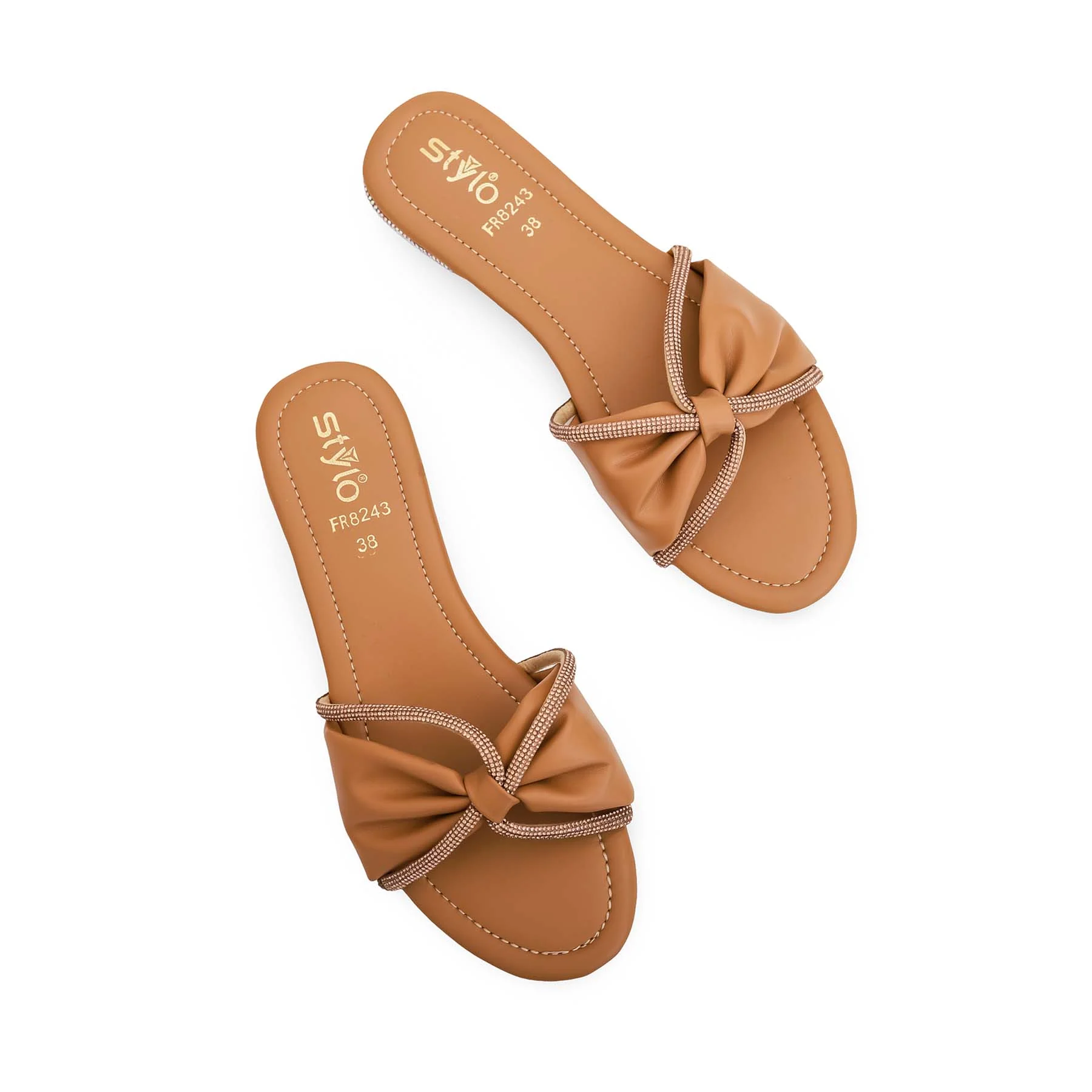Beige Formal Slipper FR8243 - Image 4