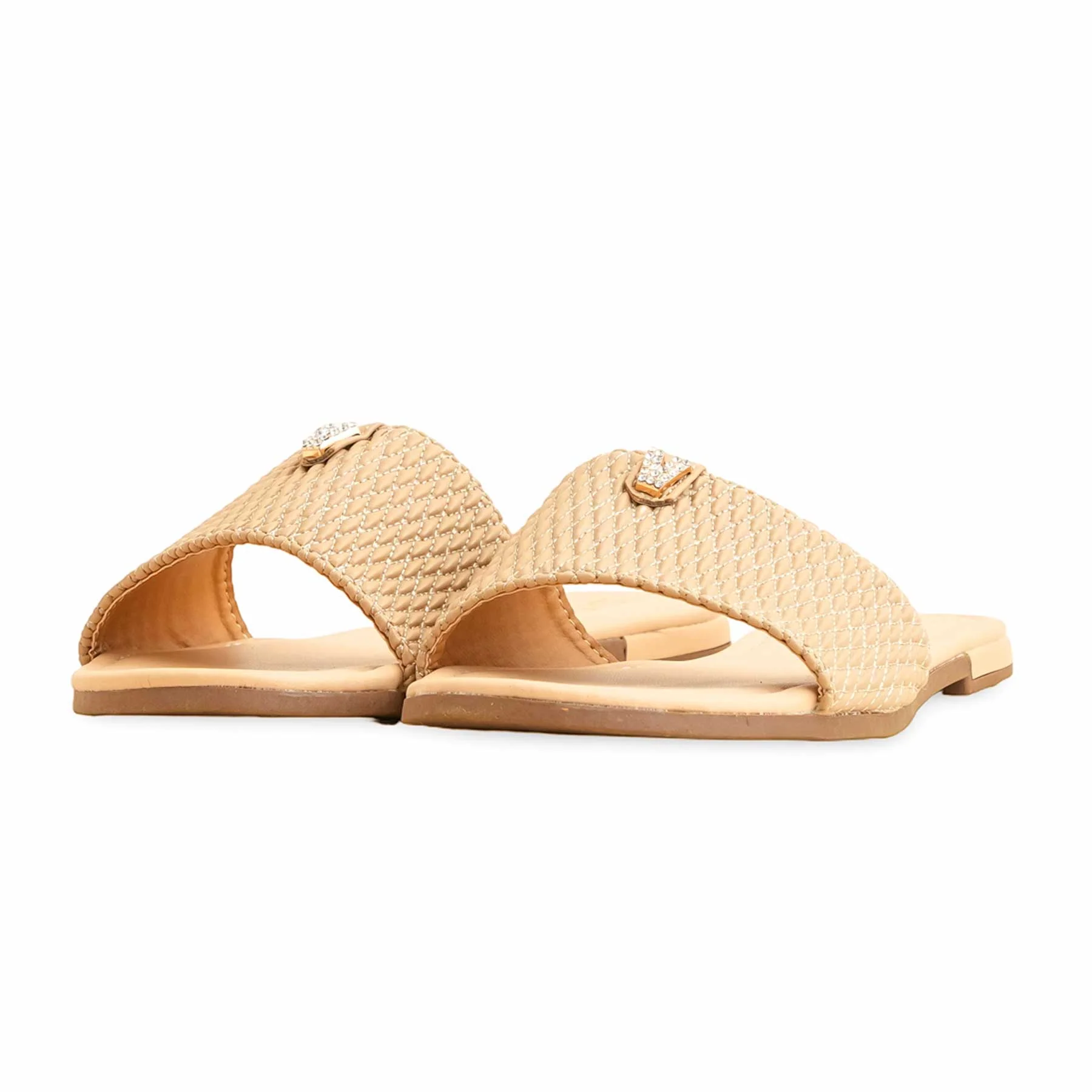 Beige Formal Slipper FR8246 - Image 2