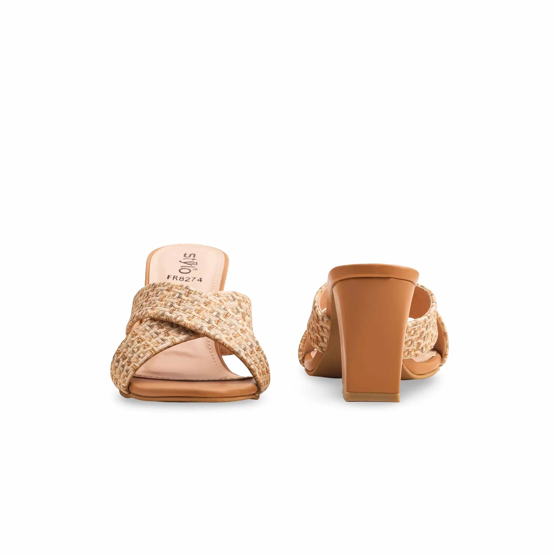 Beige Formal Slipper FR8274 - Image 3