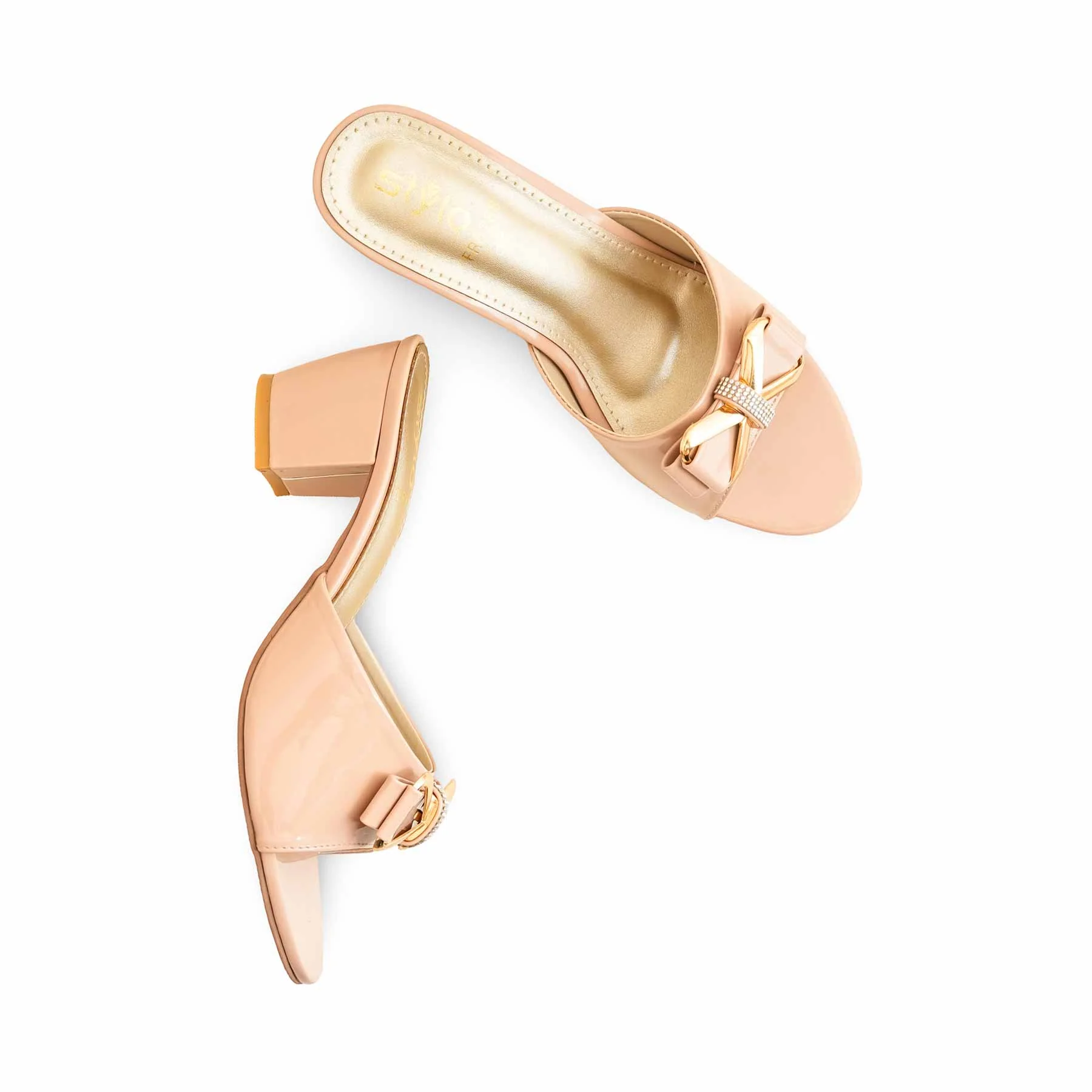 Beige Formal Slipper FR8288 - Image 5