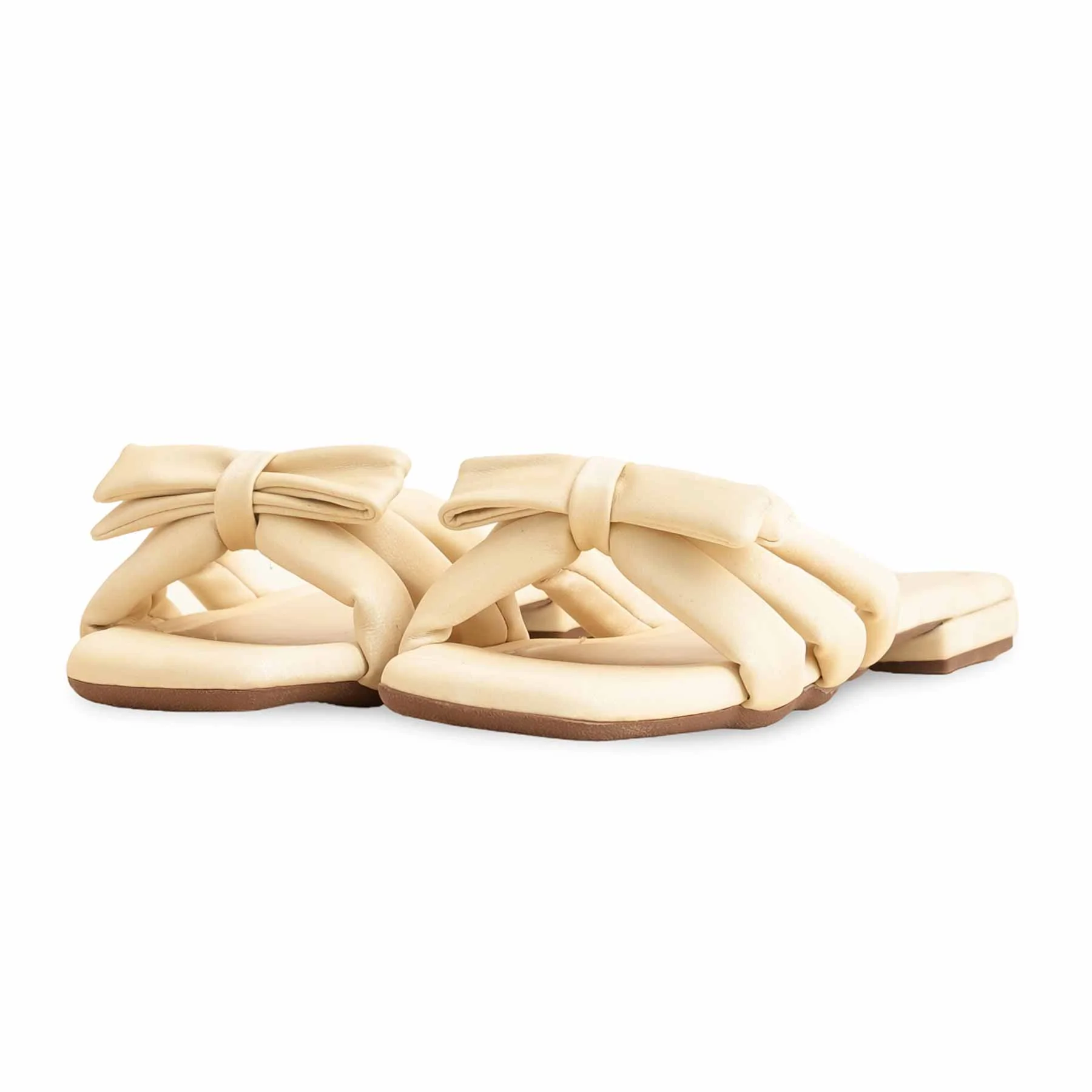 Beige Formal Slipper FR8319 - Image 3