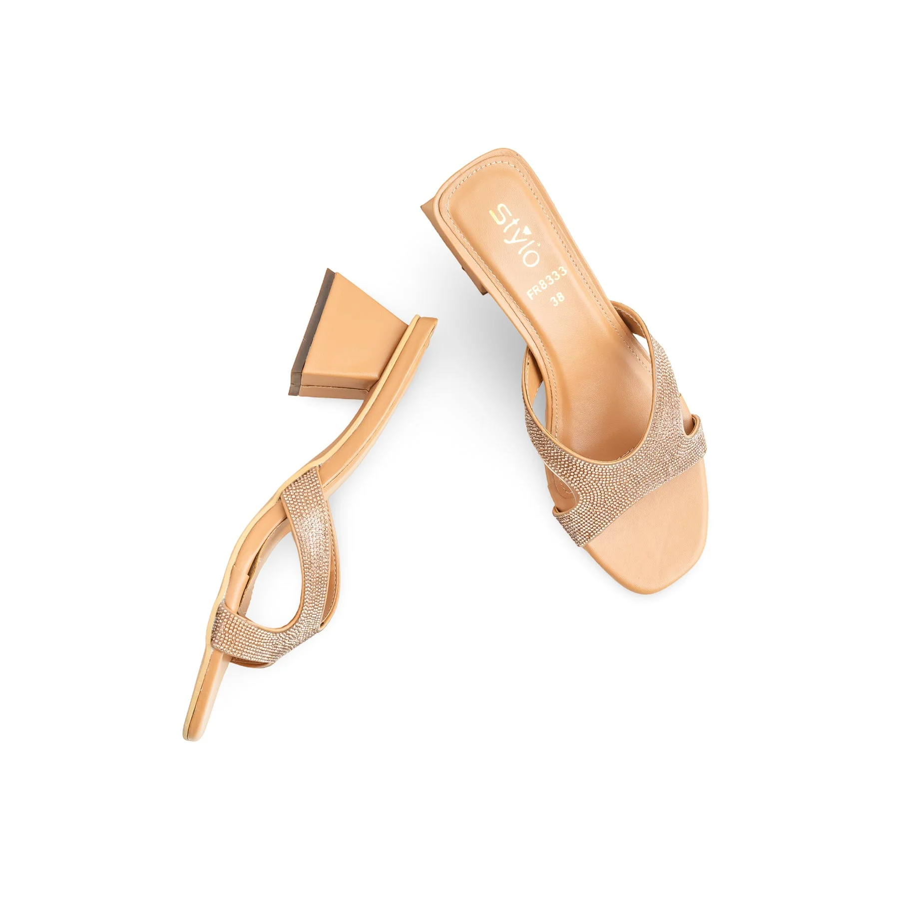 Beige Formal Slipper FR8333 - Image 5